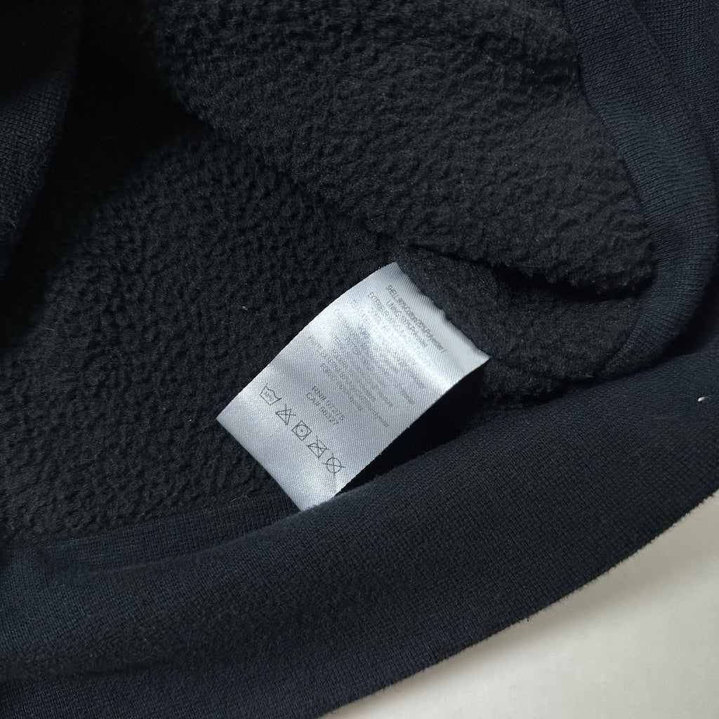 Fox Racing Y2k Zip-up Hoodie Big Logo in Black Size Small (Fits Medium)
