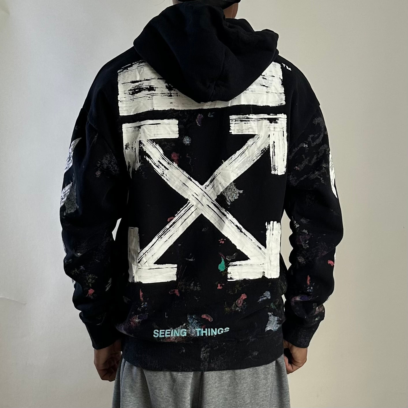 Off-White “Galaxy Brushed” Hoodie Jacket in Black Size XS (Best Fit Medium) OFF only — SOLD