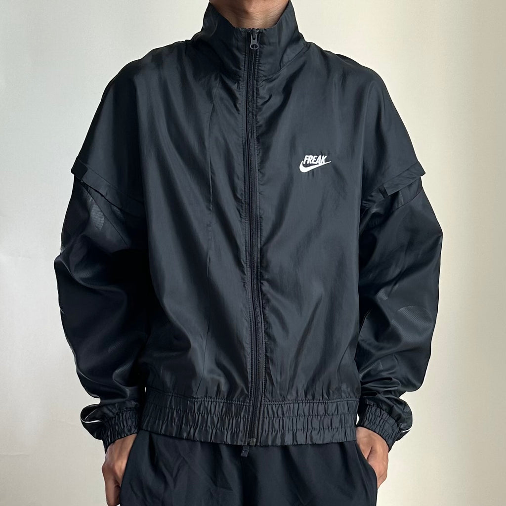 Nike Giannis “Freek” Track Lightweight Jacket in Black (Size Medium) Boxy Fit — SOLD