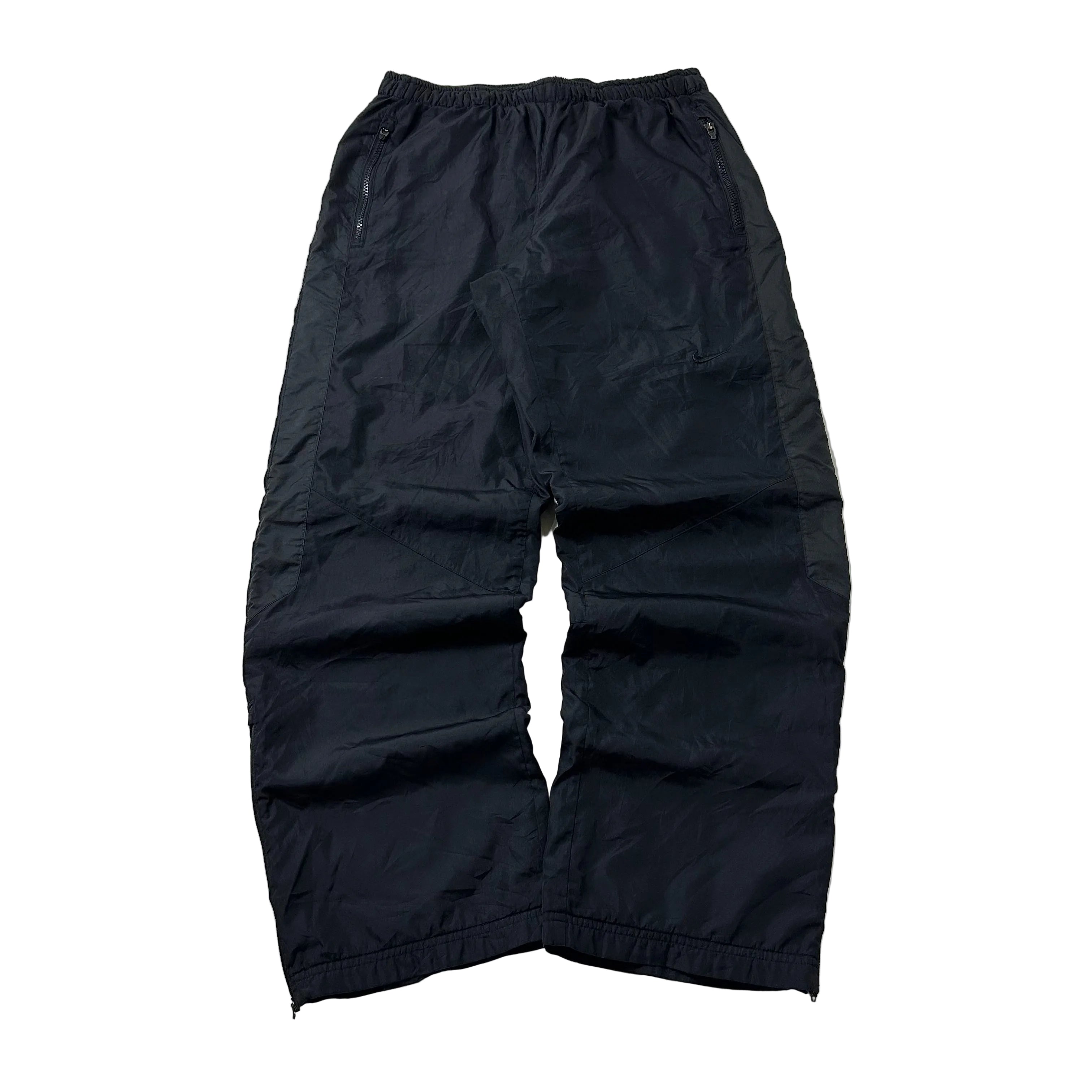 NIKE Embroidery Swoosh Track Pants in Black (Size 28-38)