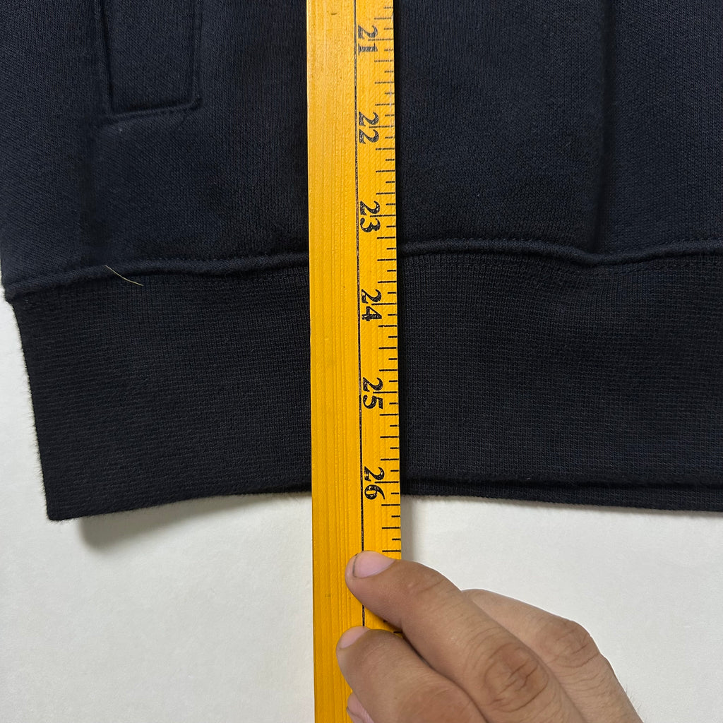 Champion Hoodie Jacket “Organic Cotton” in Black Size Small (Fits Medium) — SOLD