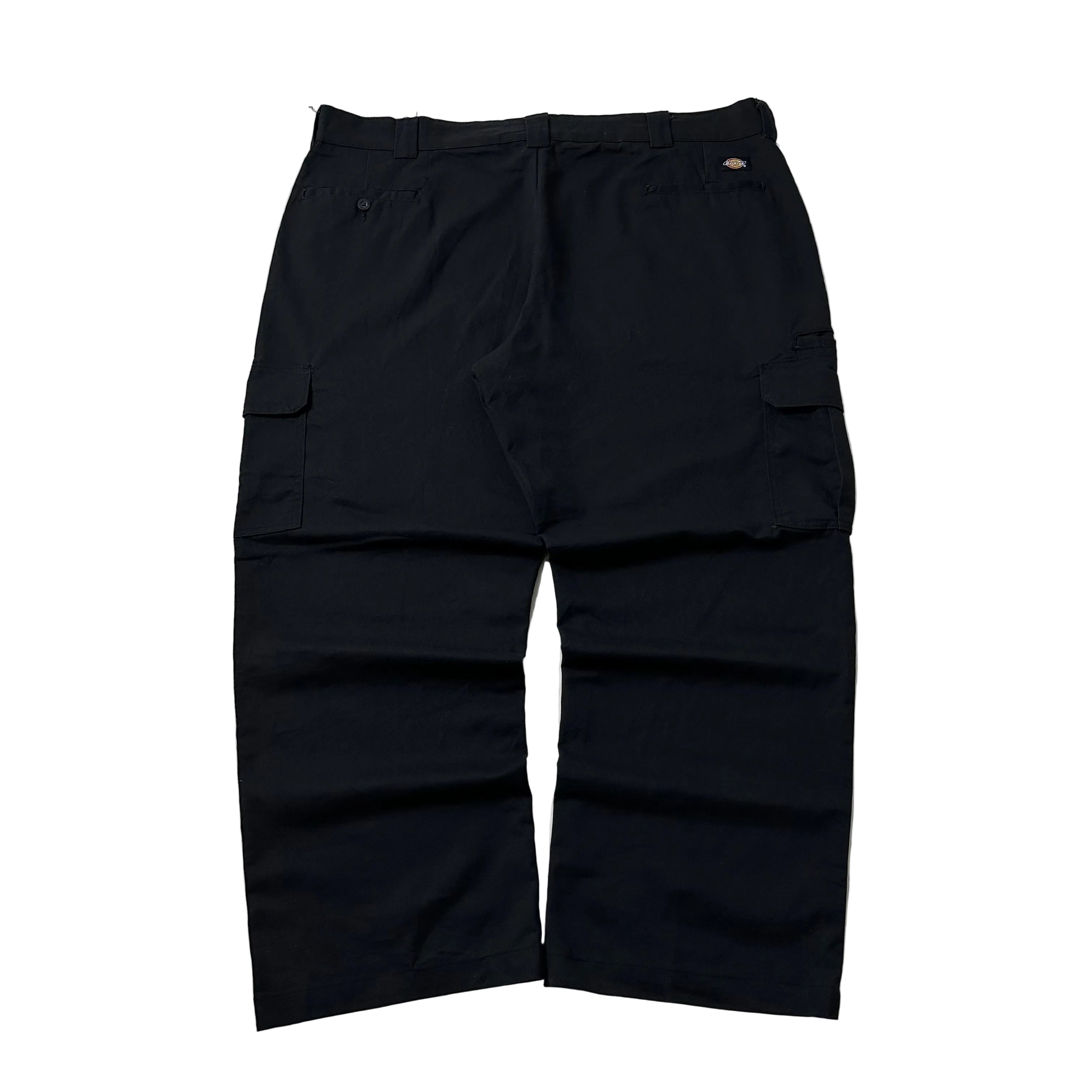 DICKIES Relaxed Straight Cargo Pants in Black (Size 44)