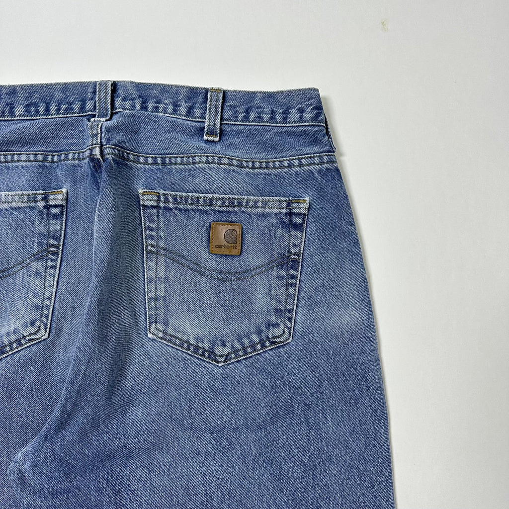 Carhartt Loose Fit Washed Denim Pants Size 36