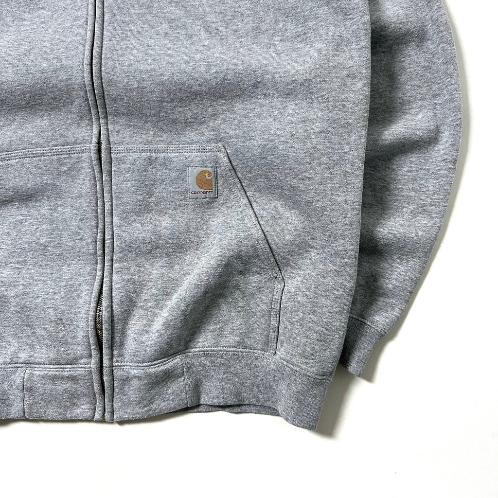 Carhartt Full-zip Hoodie Jacket in Heather Gray (Size Medium) — SOLD
