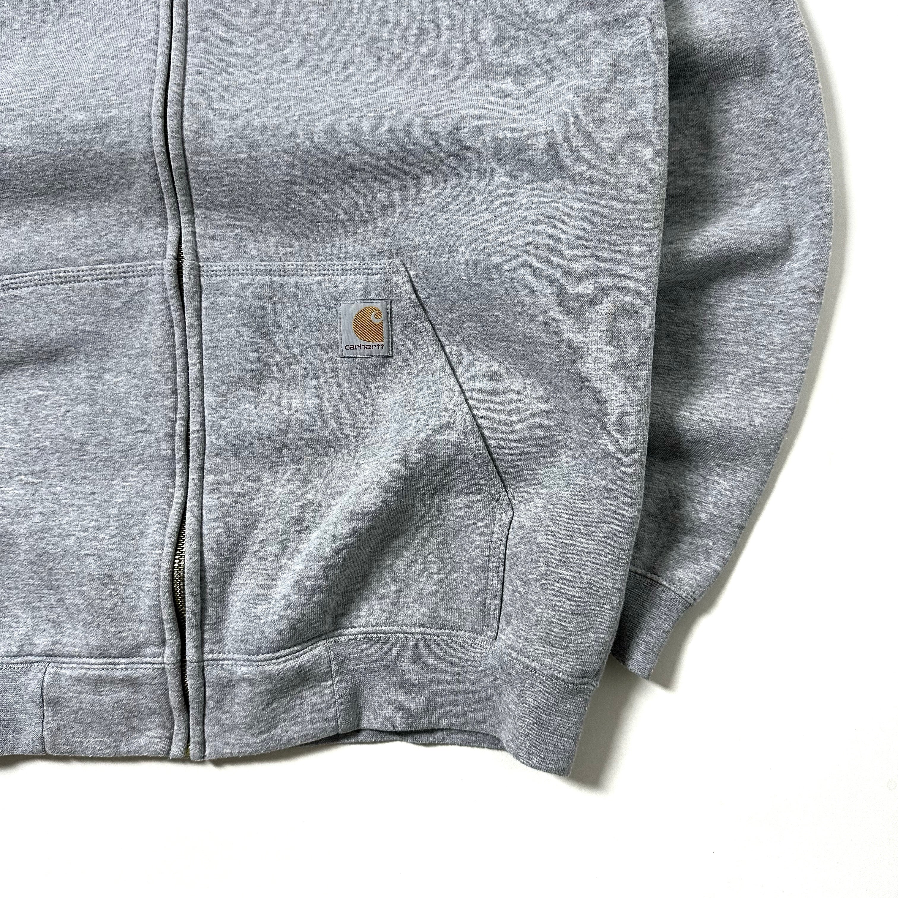 Carhartt Full-zip Hoodie Jacket in Heather Gray (Size Medium) — SOLD