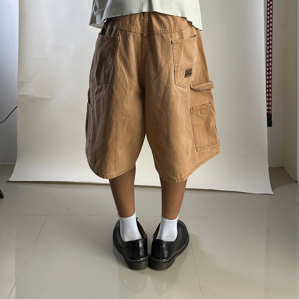 BIG SMITH Carpenter Jorts in Brown (Size 40)
