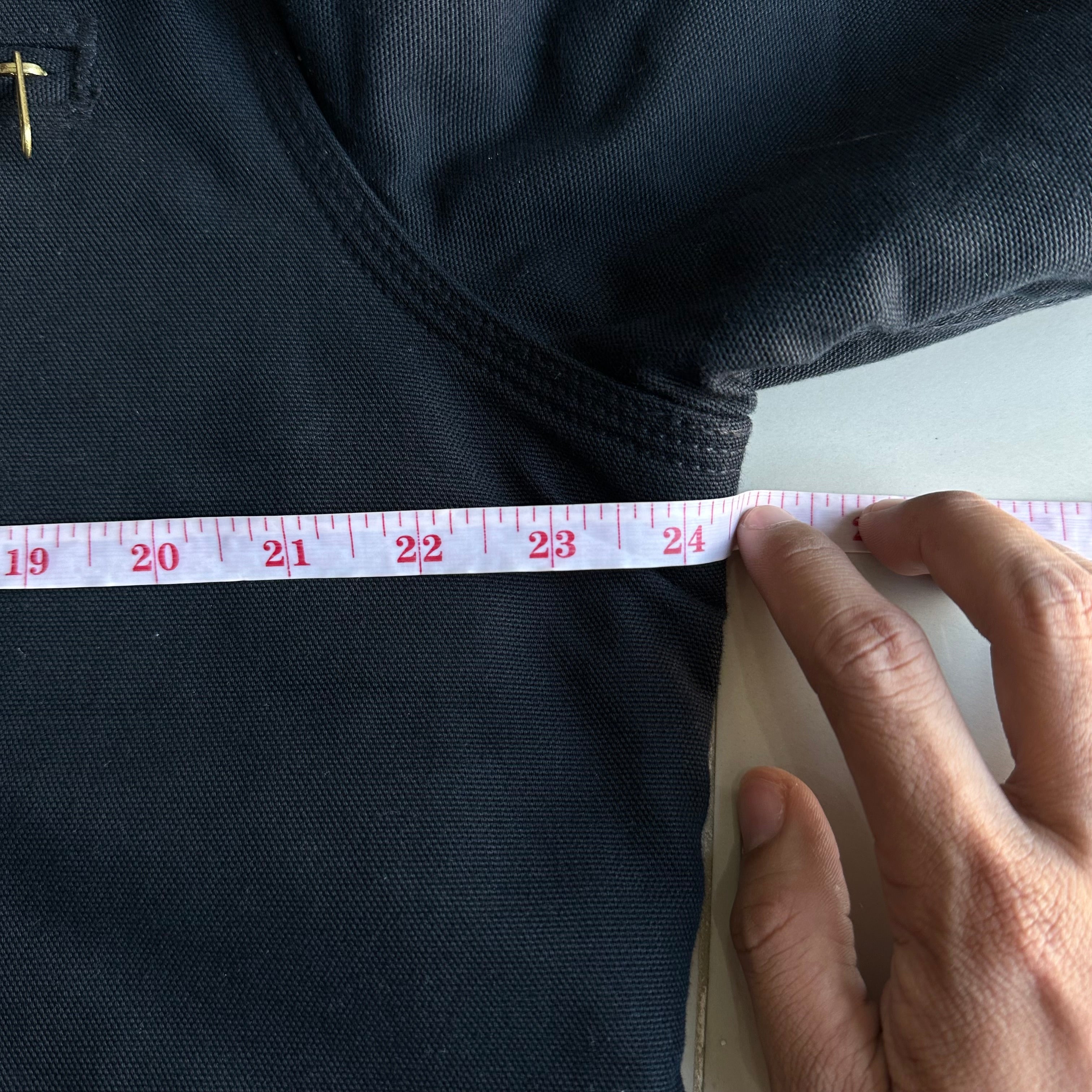 Carhartt J001 BLK Detroit Jacket Black Large