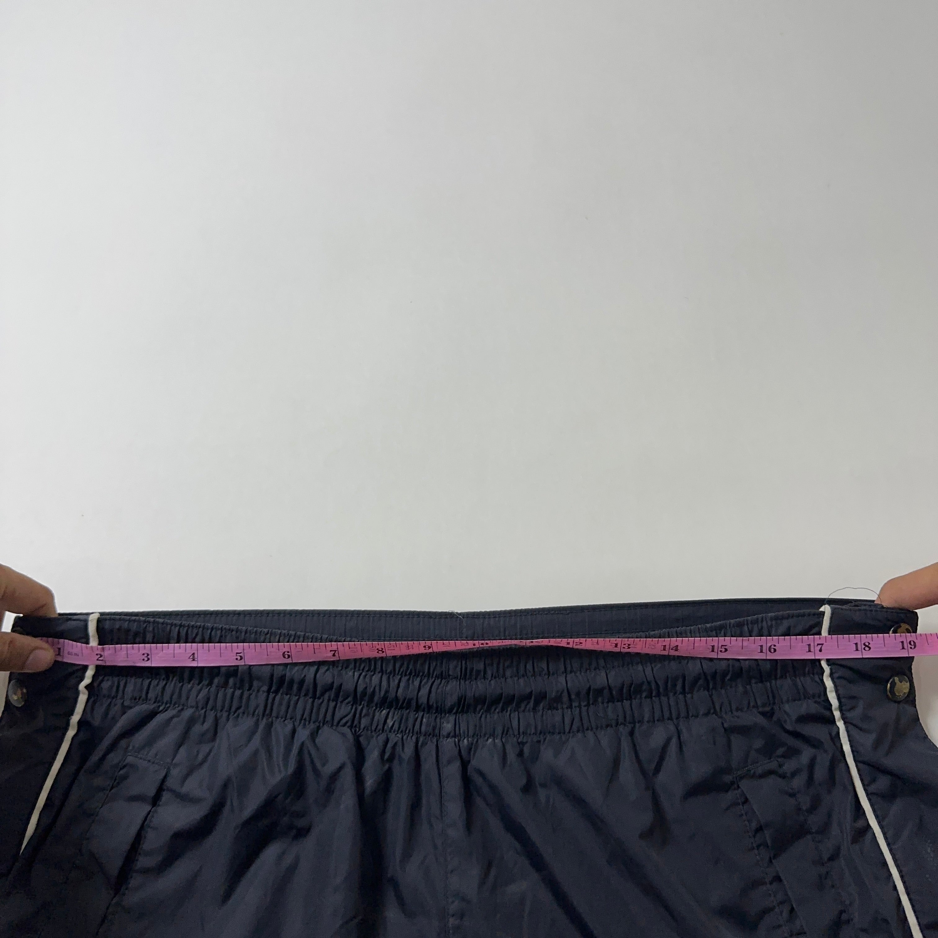 Vintage Y2K Nike Track Pants in Black (Size 32-38)