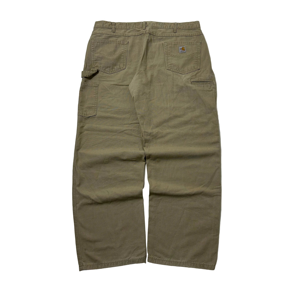 Carhartt Flame-Resistant Original Fit Carpenter Pants Khaki Size 40