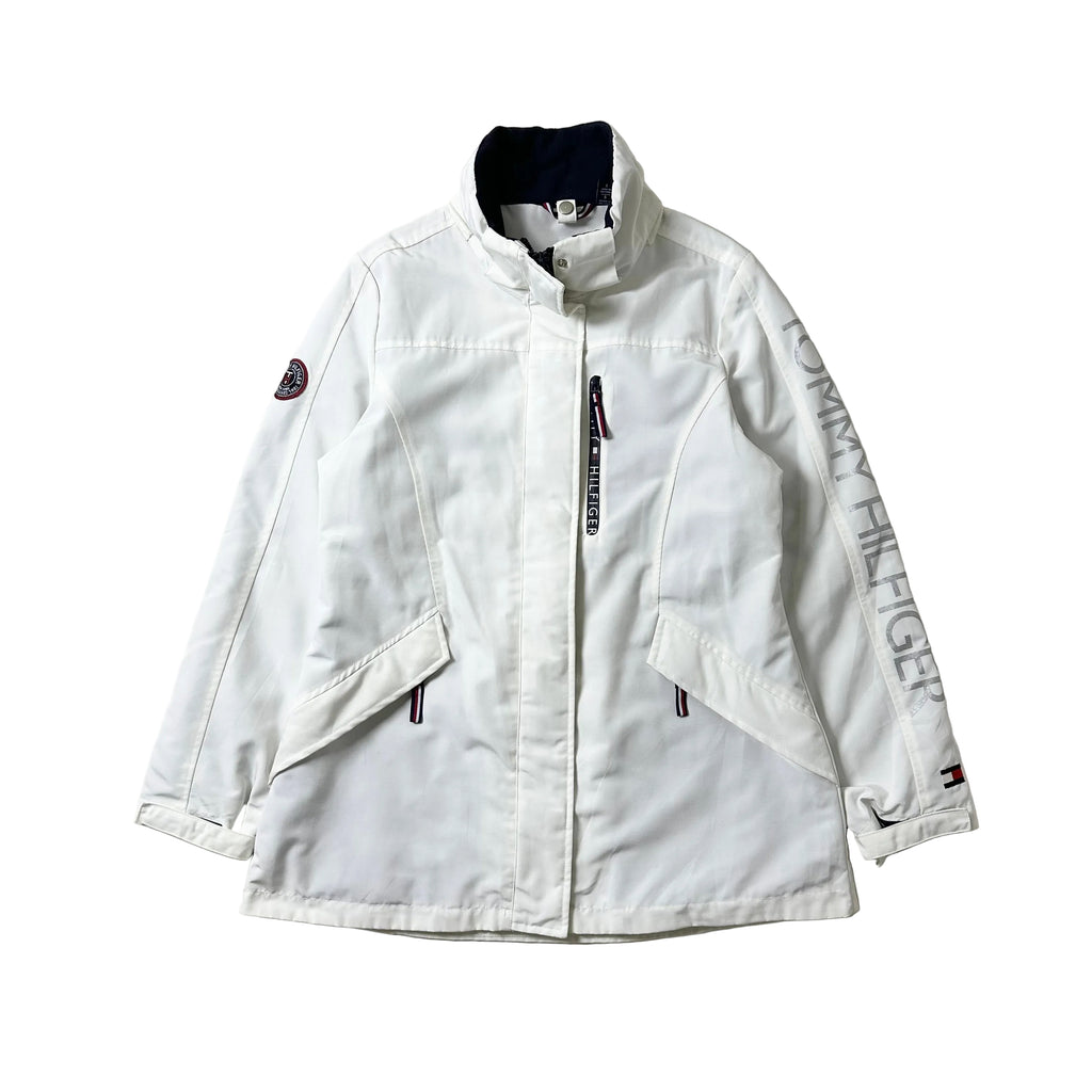 Tommy Hilfiger Women’s 3-in-1 All Weather System Jacket in White (Size Small)