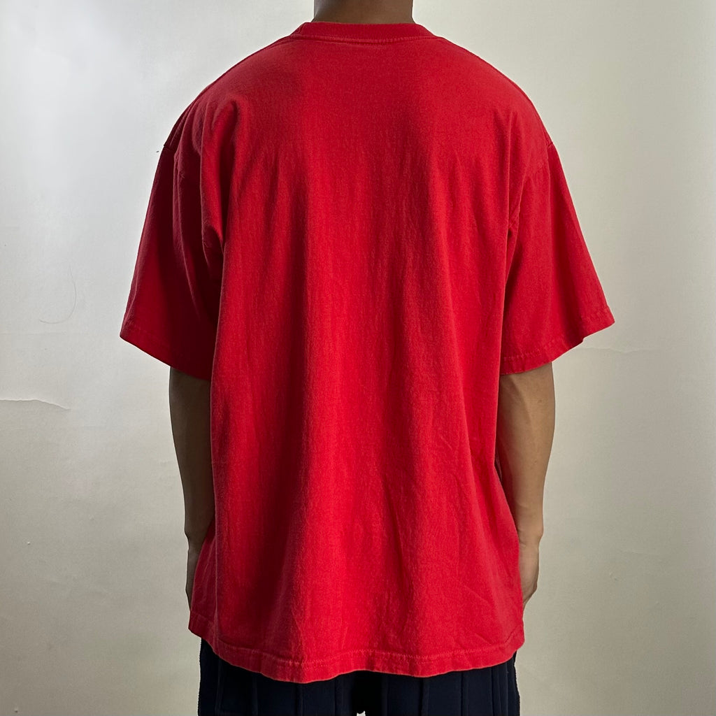 PRO CLUB Heavy Cotton T-shirt in Red (Size XL)
