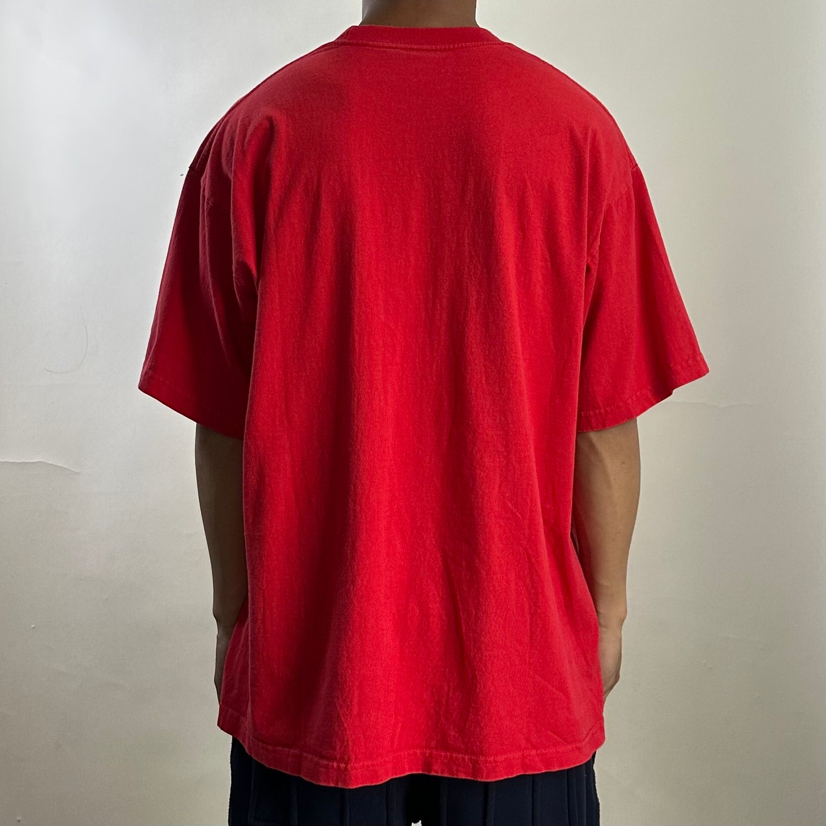 PRO CLUB Heavy Cotton T-shirt in Red (Size XL)