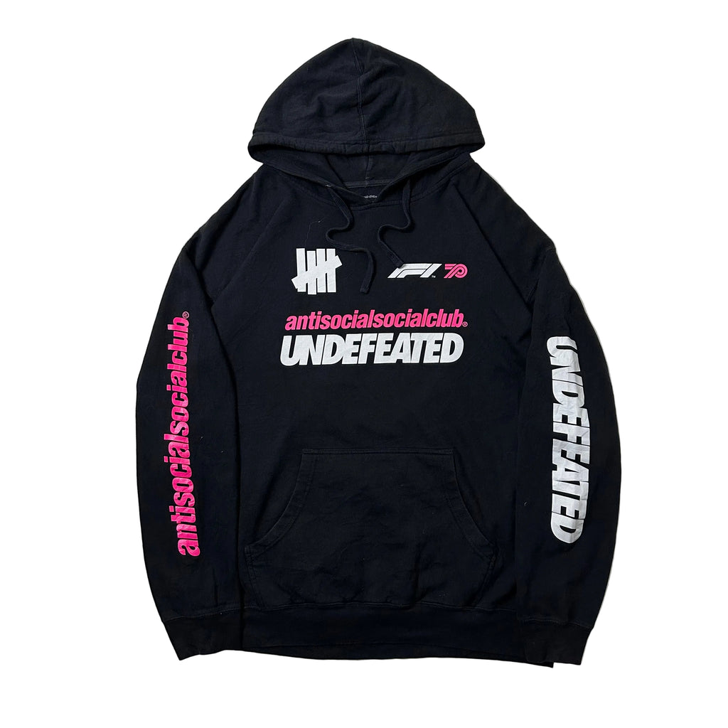 ASSC x Undefeated x F1 Hoodie Jacket in Black (Size 2XL)