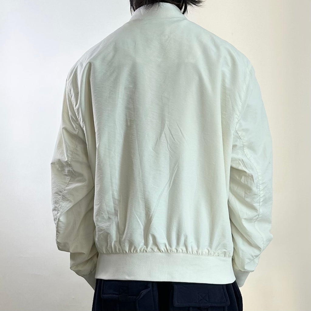 H&M Bomber Jacket in White Size XL