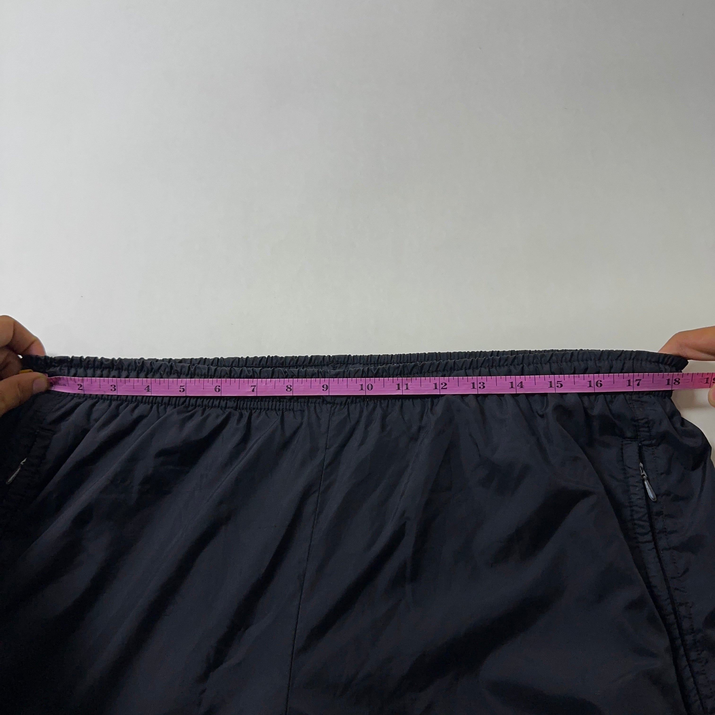 Vintage Nike Track Pants in Black (Size 28-36)