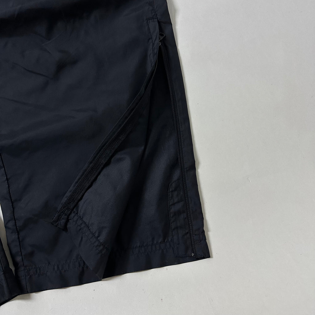 NIKE Y2K Embroidery Swoosh Track Pants in Black (Size 34-40)