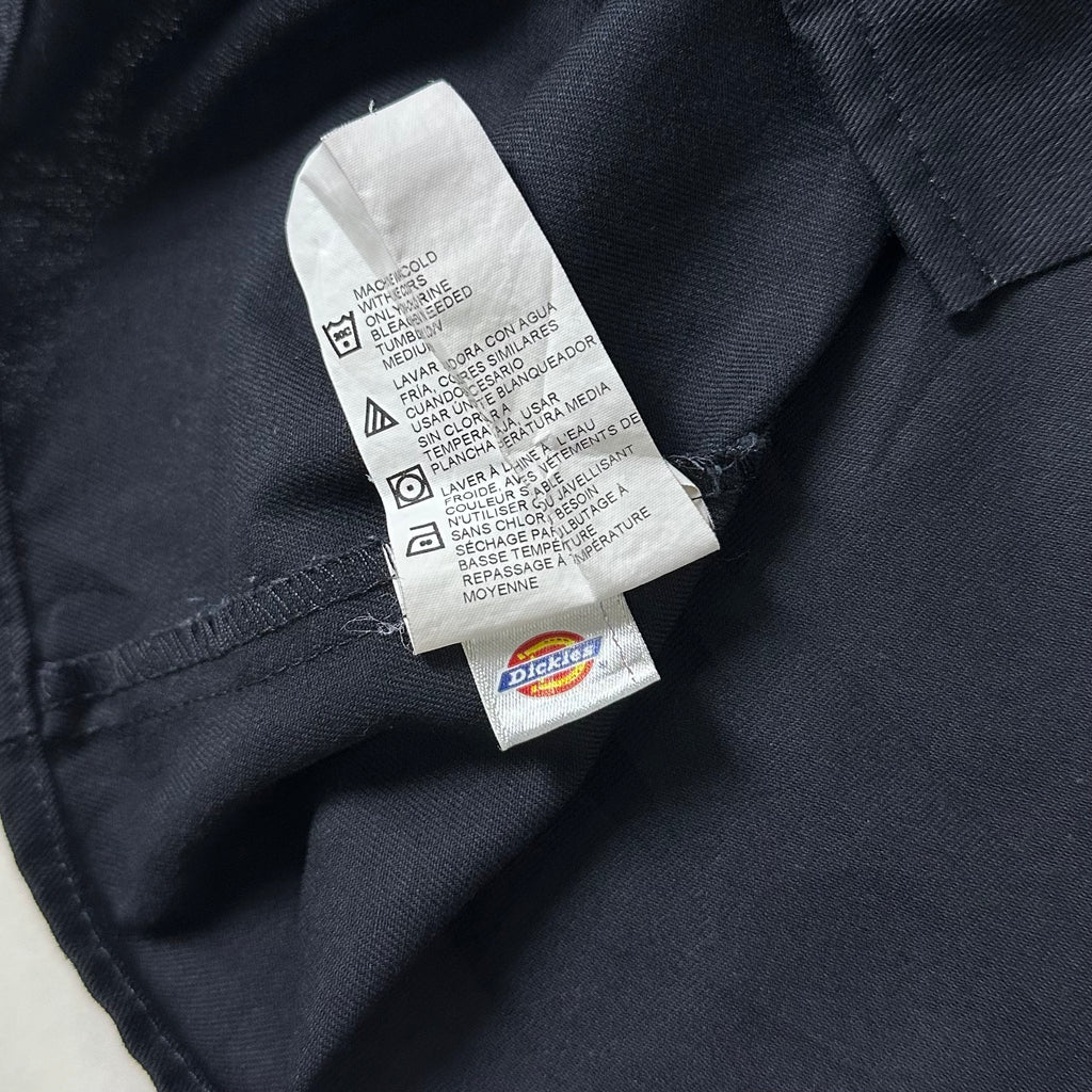 DICKIES Relaxed Fit Long sleeve Shirt in Black (Size Large)