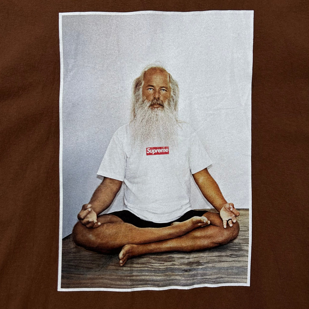 Supreme Rick Rubin T-shirt in Brown (Size Large) — SOLD