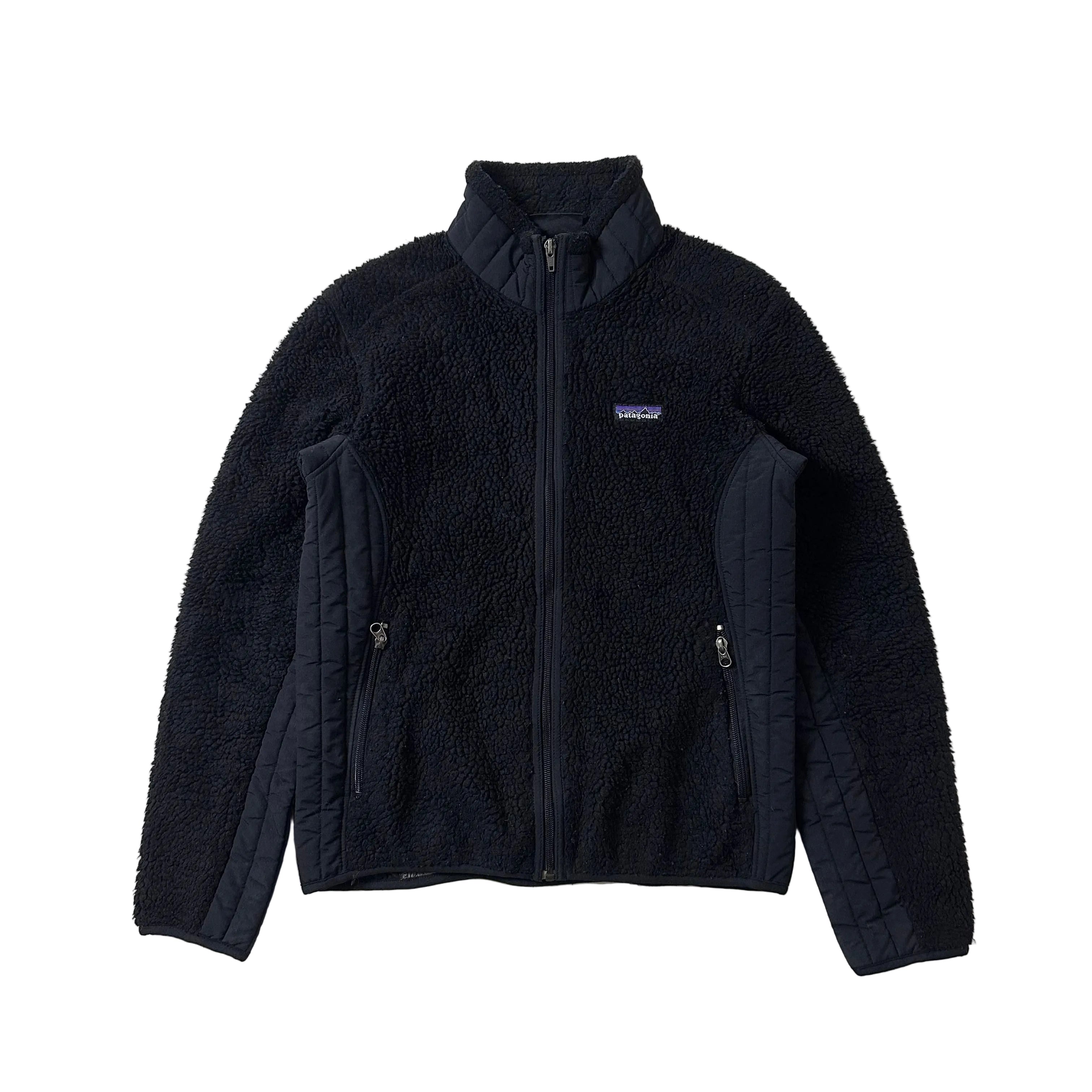Patagonia Synchilla Women’s Fleece Jacket in Black (Size Medium)