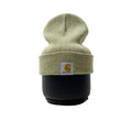 Carhartt Knit Cuffed Beanie Olive Winter White Marl (One Size Fits All) — SOLD