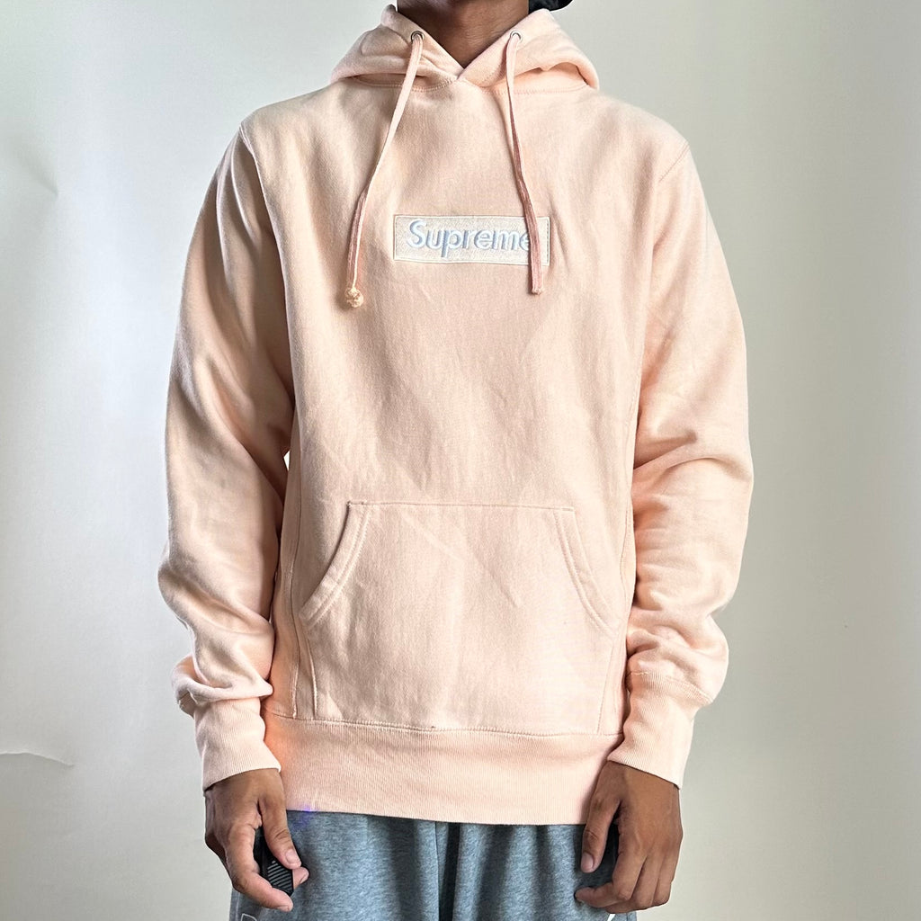 Supreme Box Logo Hoodie Jacket in Peach Size Small (Fits Medium) OFF only