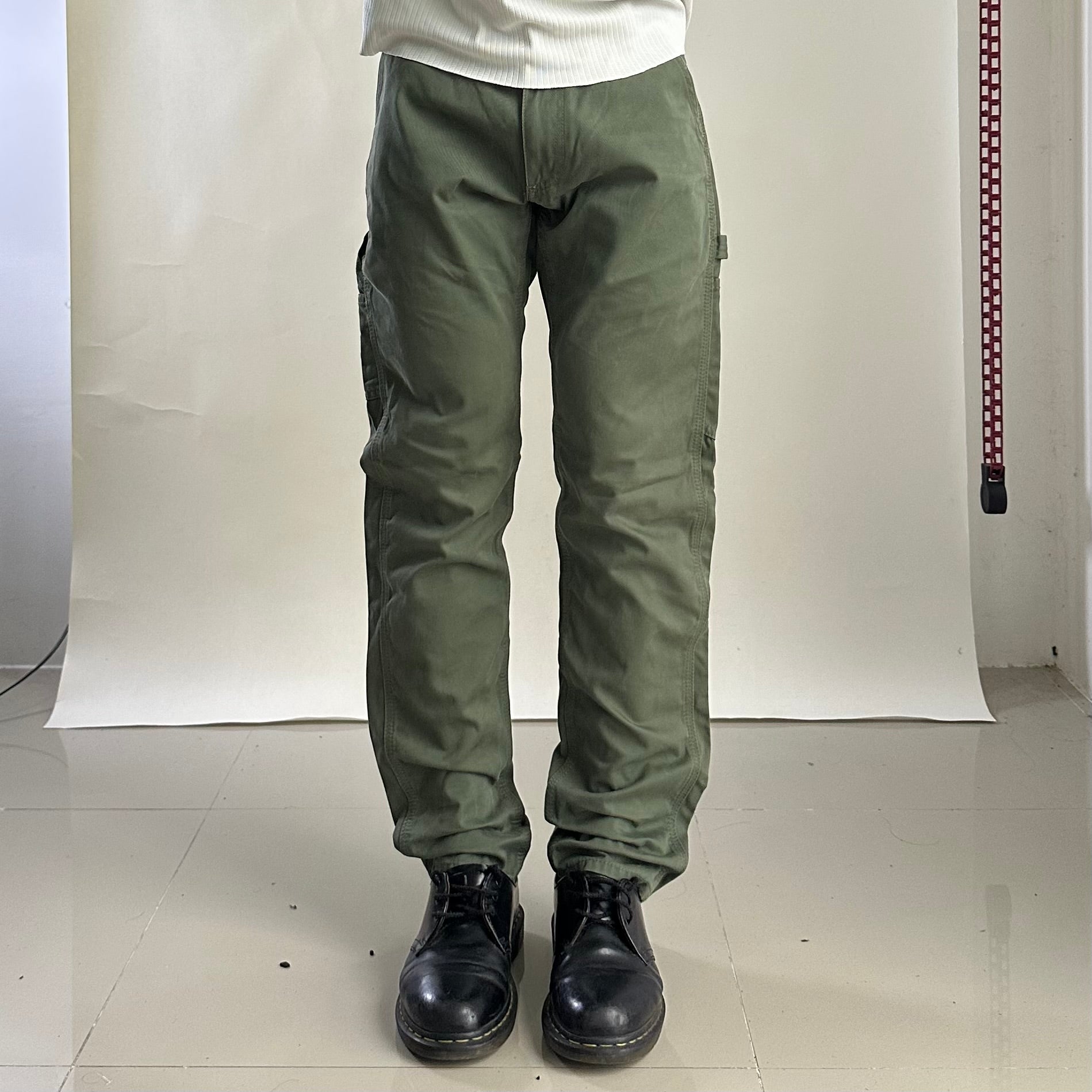 Carhartt WIP Moss Green Carpenter Pants (Size 30-31)