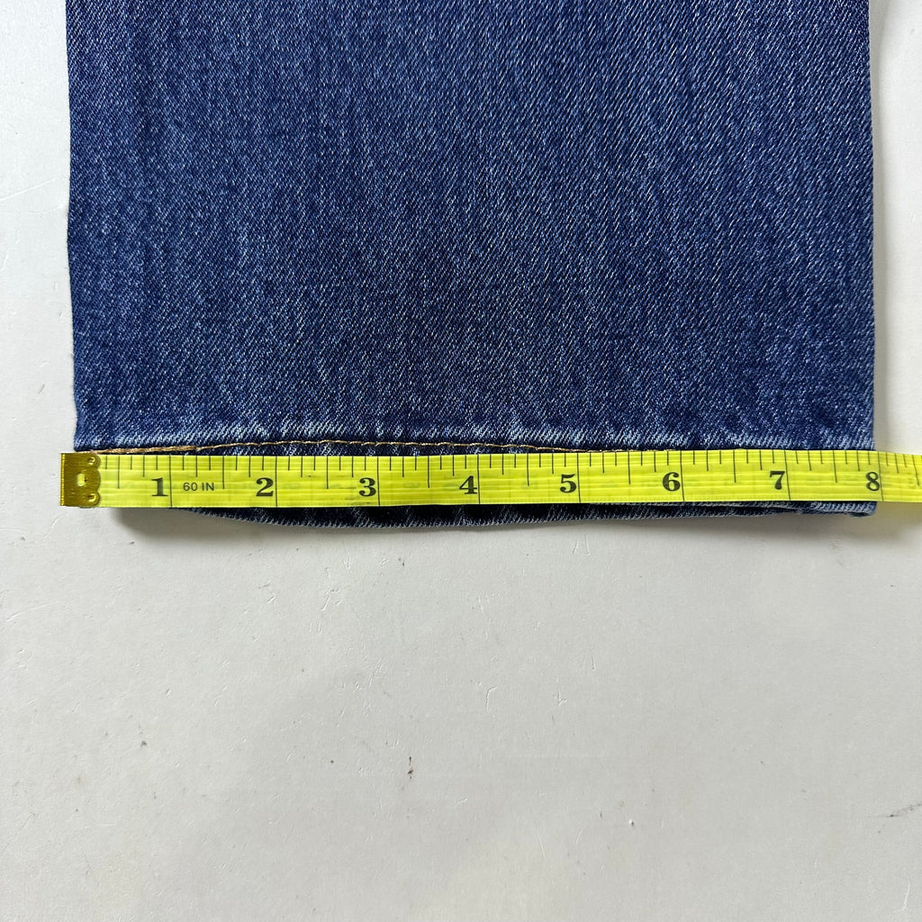 Levi’s 505 Regular Straight Fit Jeans in Dark Stonewash (Size 32)