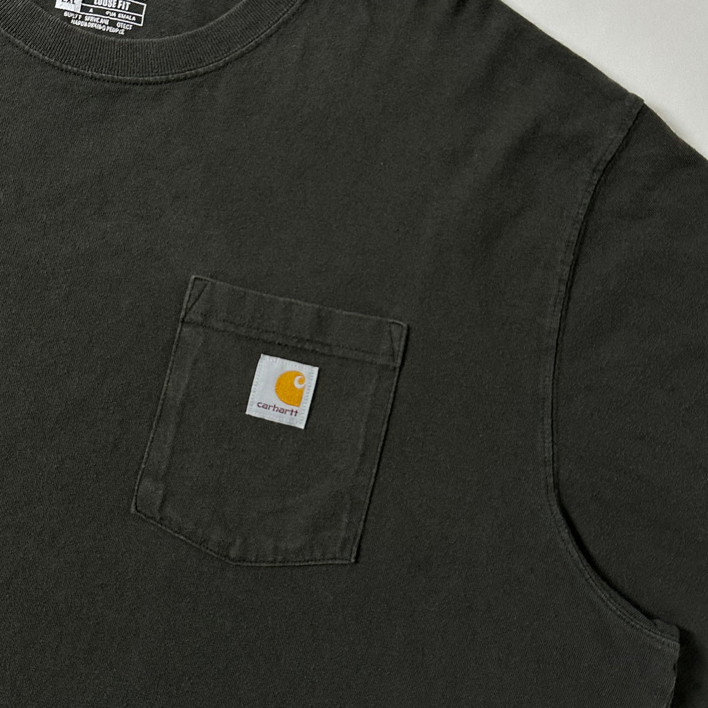 Carhartt K87 Loose Fit Pocket T-shirt in Dark Olive (Size 2XL)