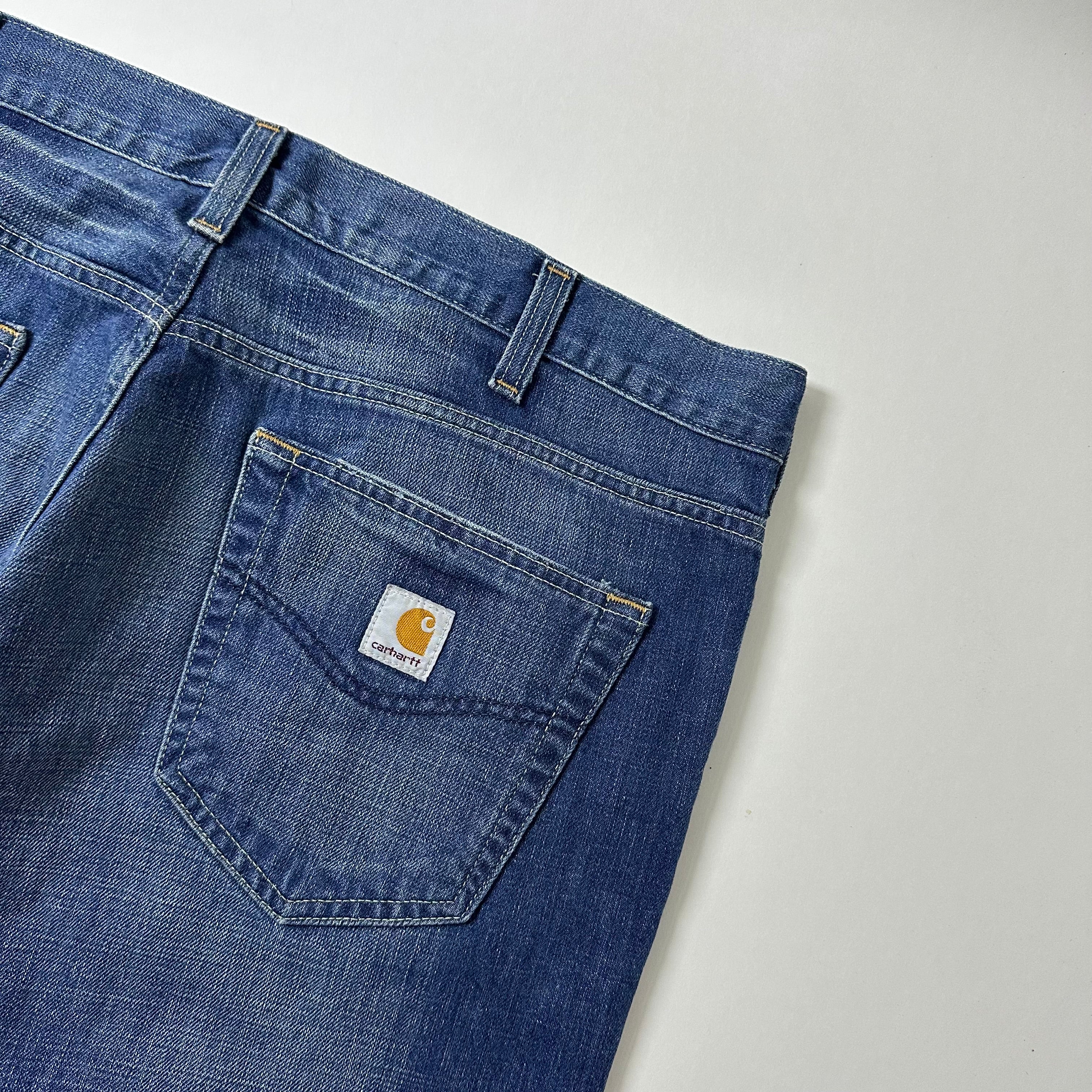 Carhartt Loose Straight Denim Pants (Size 38)