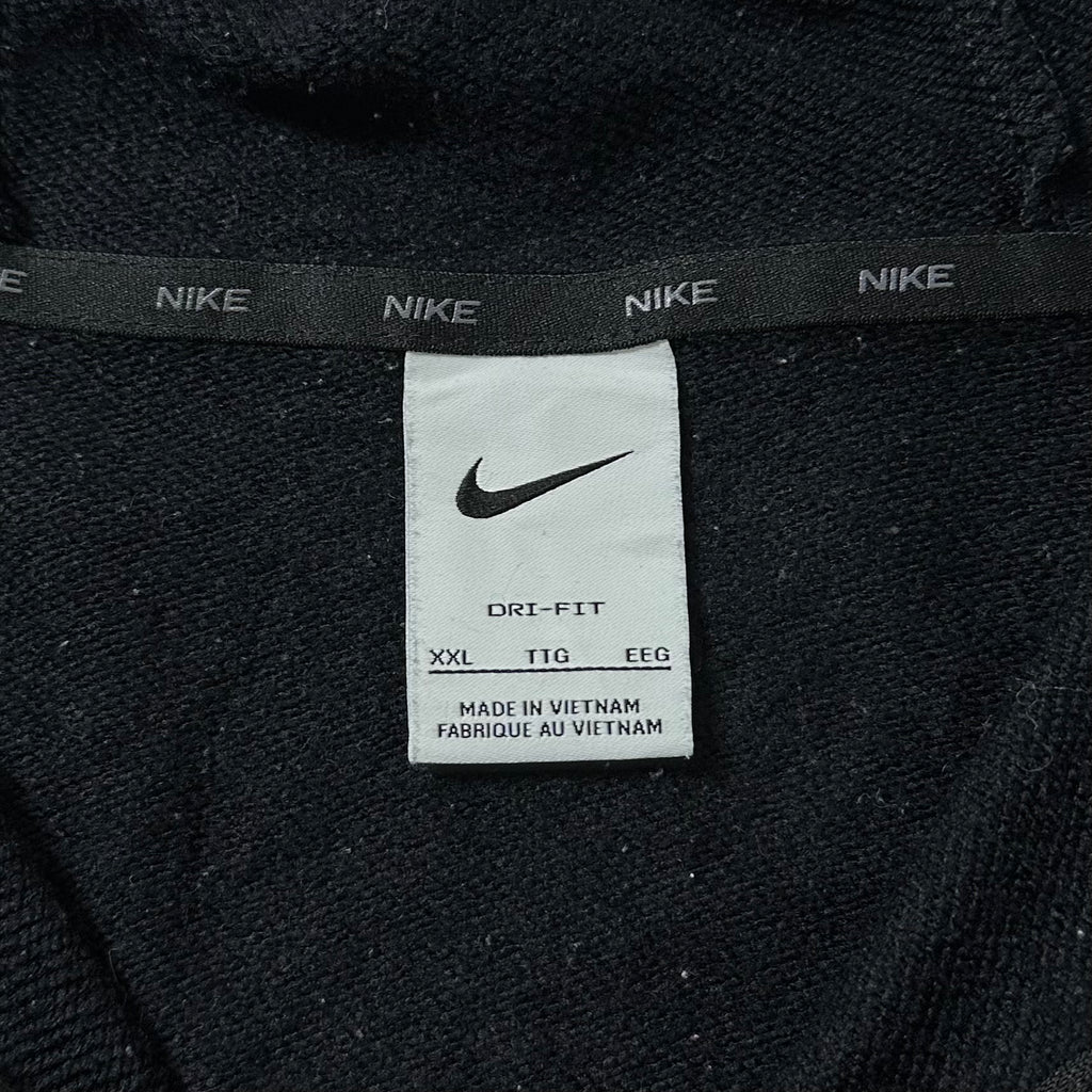 Nike Zip-up Hoodie Jacket in Black (Size 2XL)