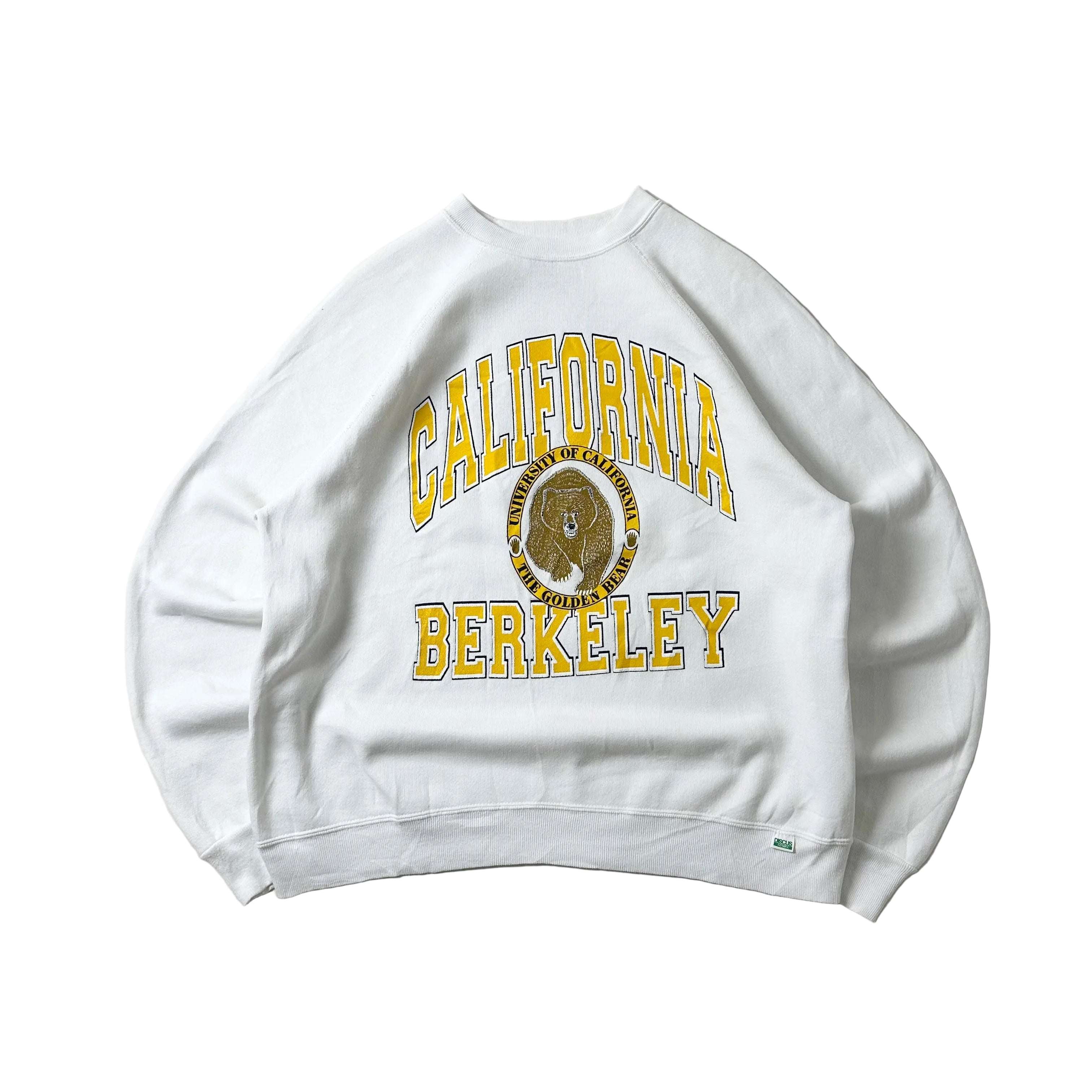 Vintage UC Berkeley Crewneck Sweatshirt in White (Size Large)