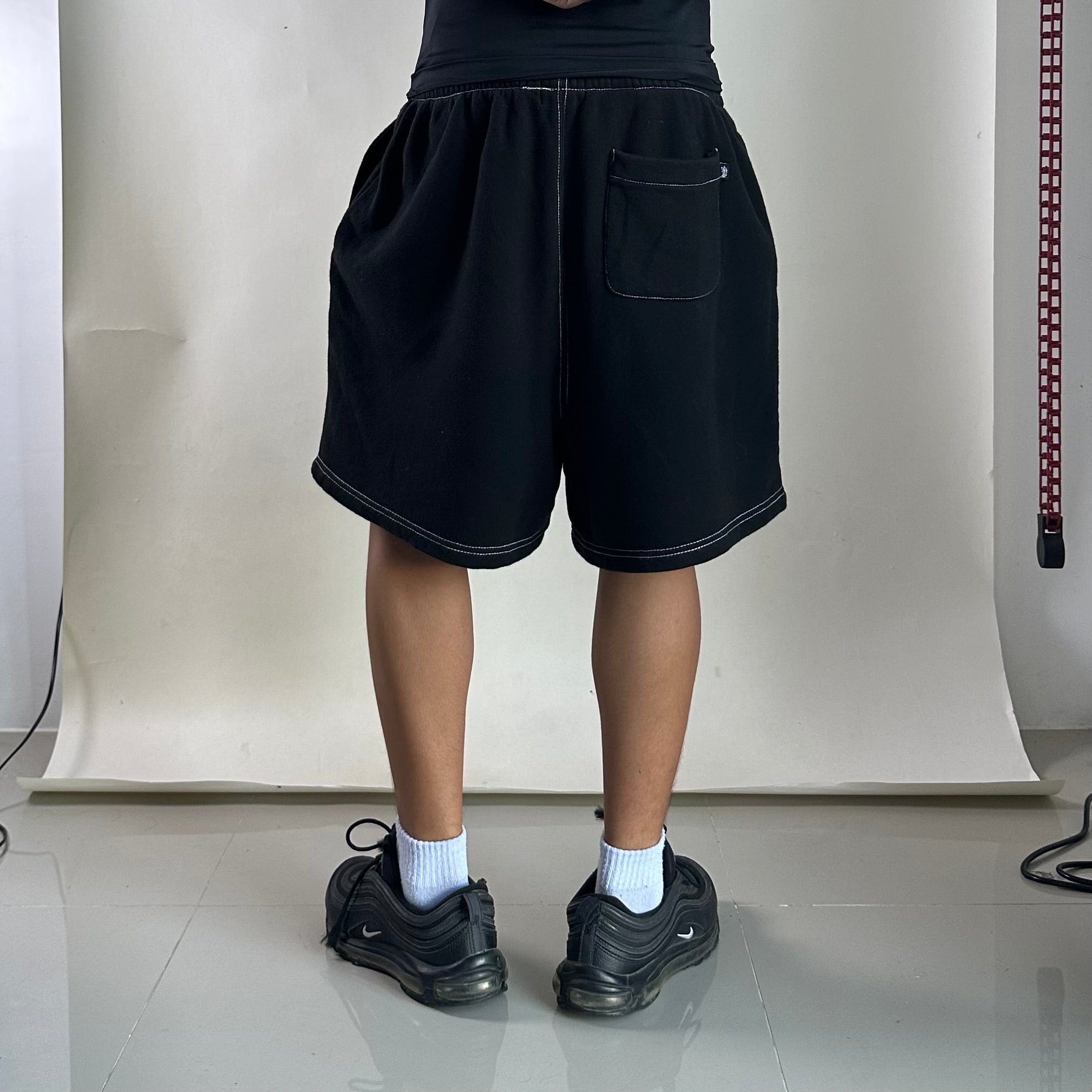 Stussy Sweat Shorts Embroidered Logo in Black (Size 30-38)