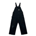 Carhartt Duck Bib Overalls Double Knee Black (Size 32-34)
