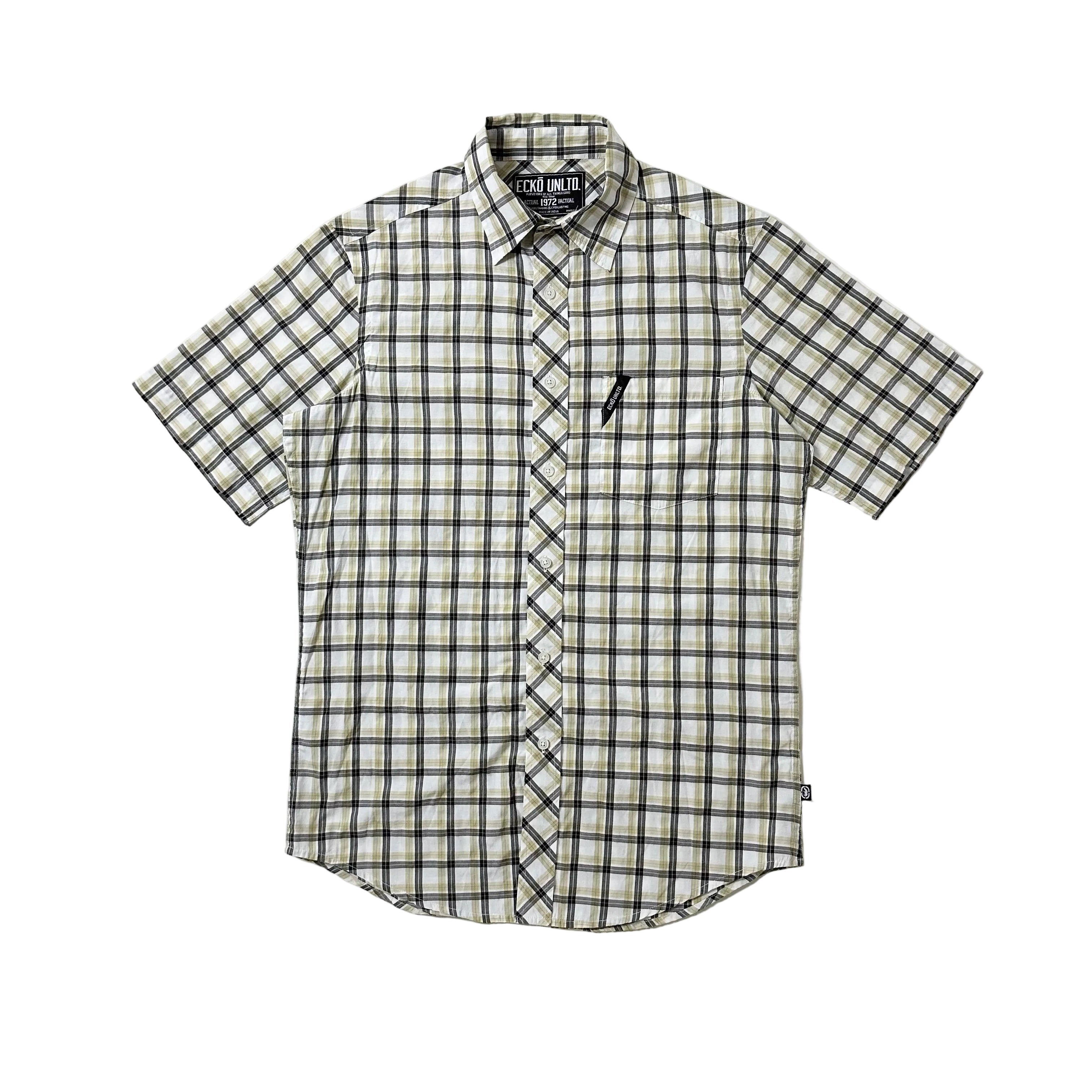 ecko dress shirts Unltd Button Down Shirt ECKO UNLTD Plaid Button-down Polo
