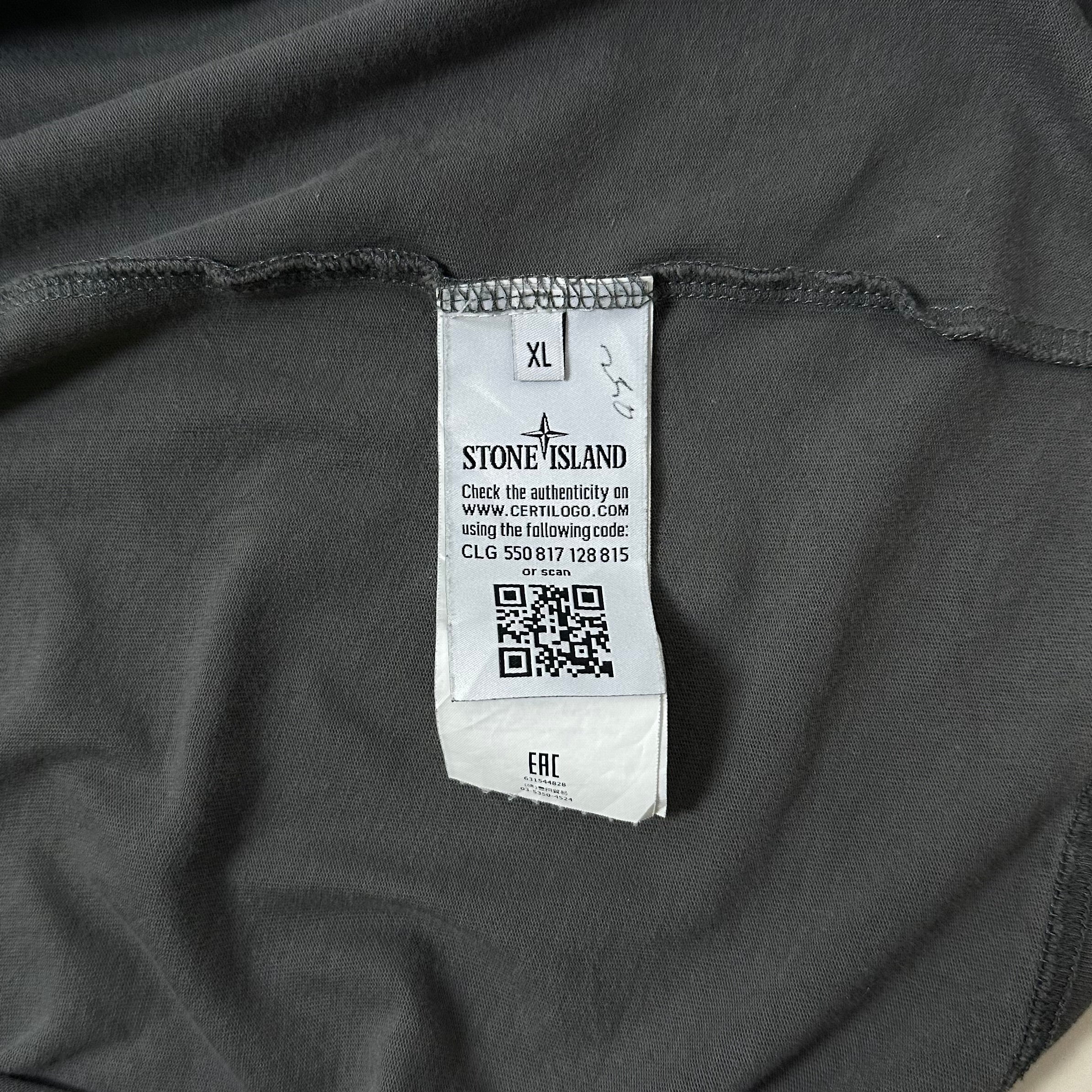 Stone Island Compass T-shirt in Gray Size XL (Best fit Large) OFF only