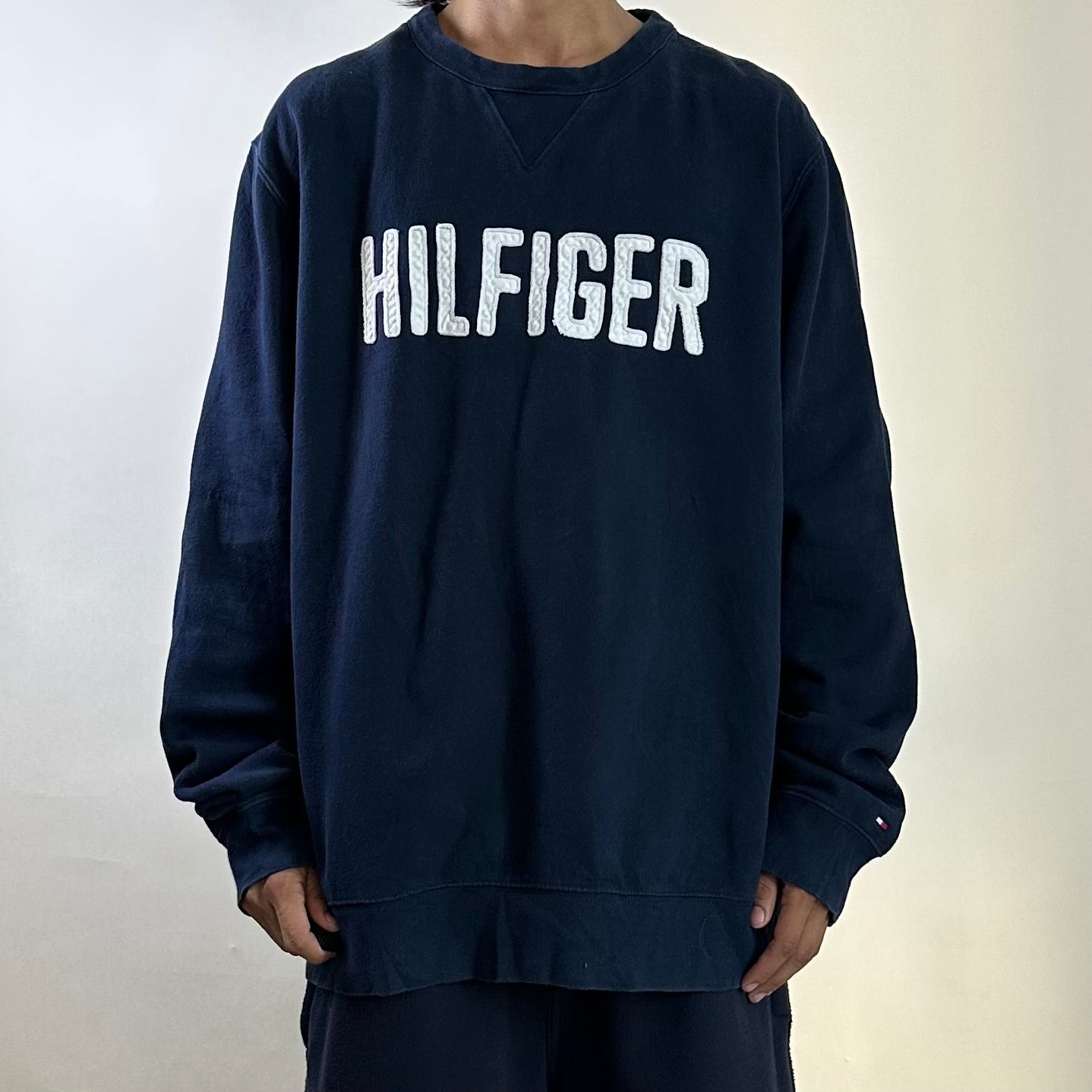 Tommy Hilfiger Crewneck Sweater  Navy Blue Size XL
