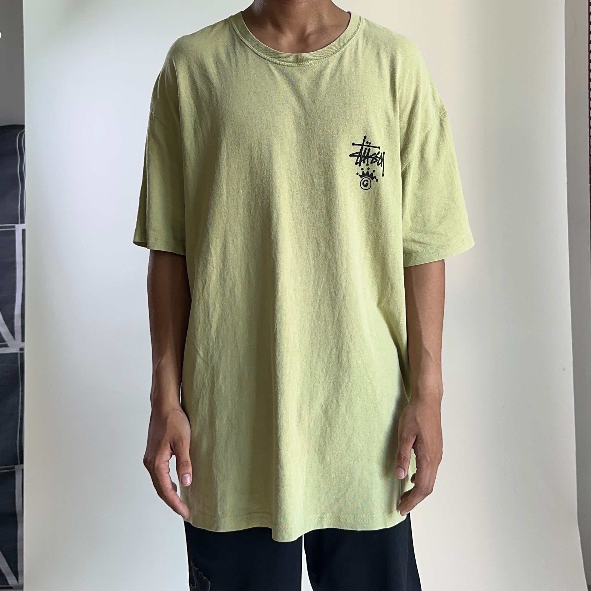Stussy Regal Crown T-shirt Pale Green XL