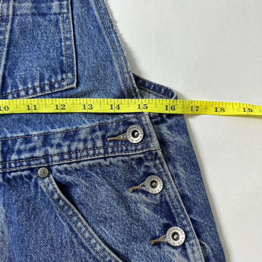 Vintage Levi’s Dungarees Bib Overalls Denim Wash (Size 32-33)