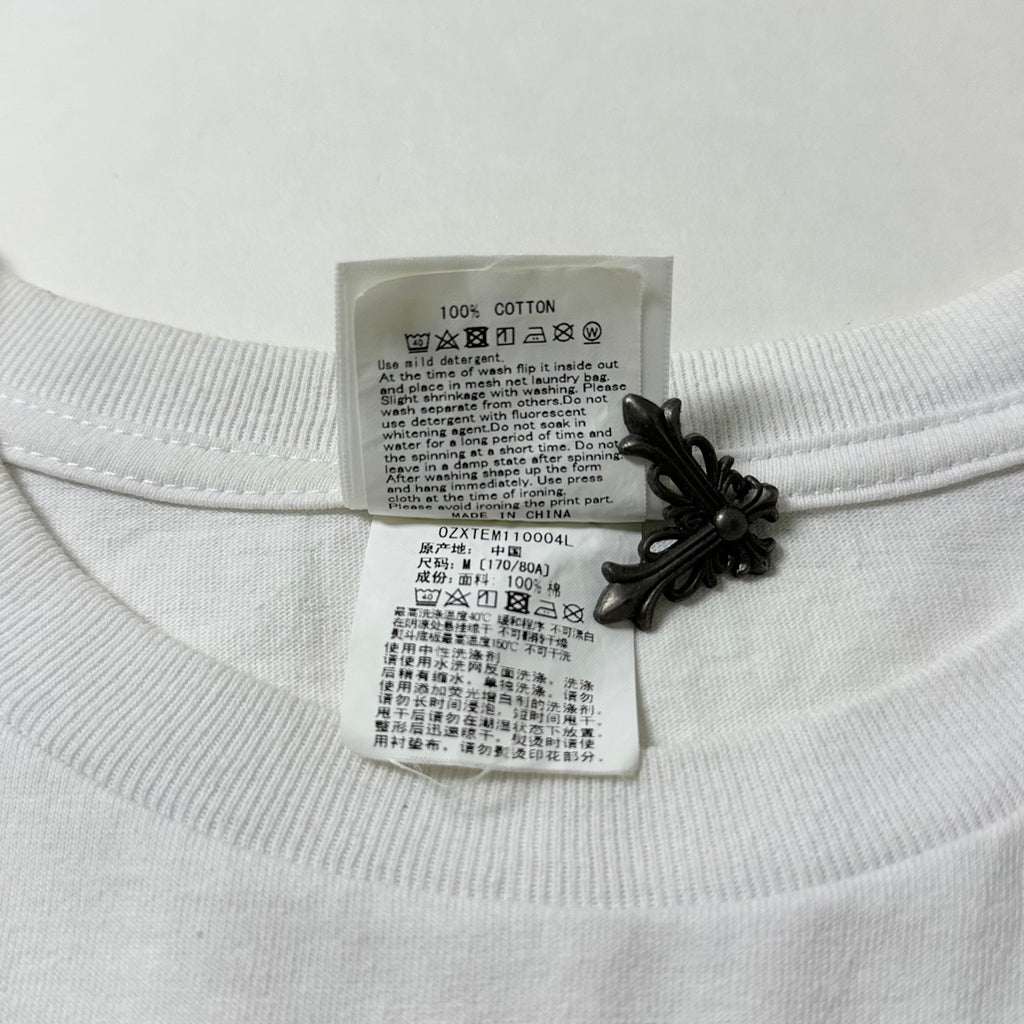 BAPE Shark T-Shirt in White (Size Medium)