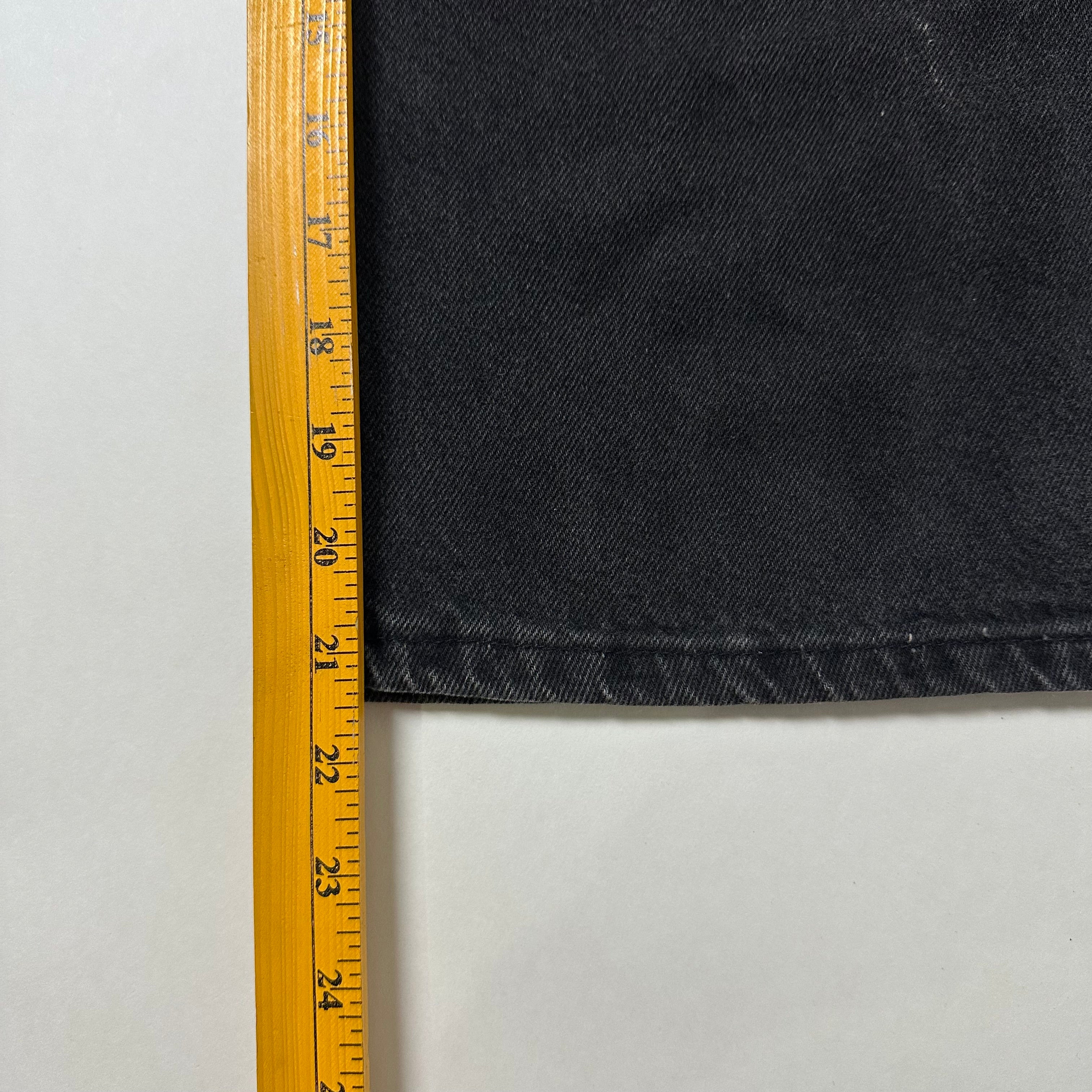 Vintage Wrangler Black Washed Jorts (Size 32-33) — SOLD