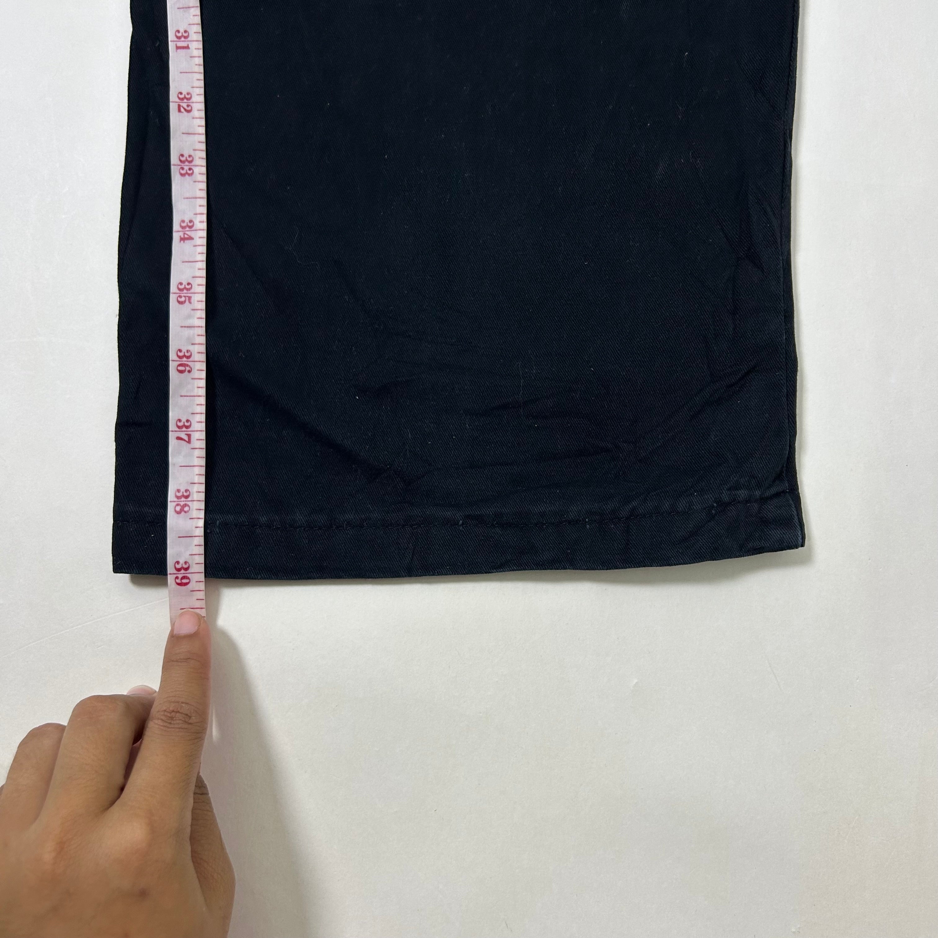 GOOJI DOUBLE KNEE CARPENTER PANTS BLACK (SIZE 32) - SOLD