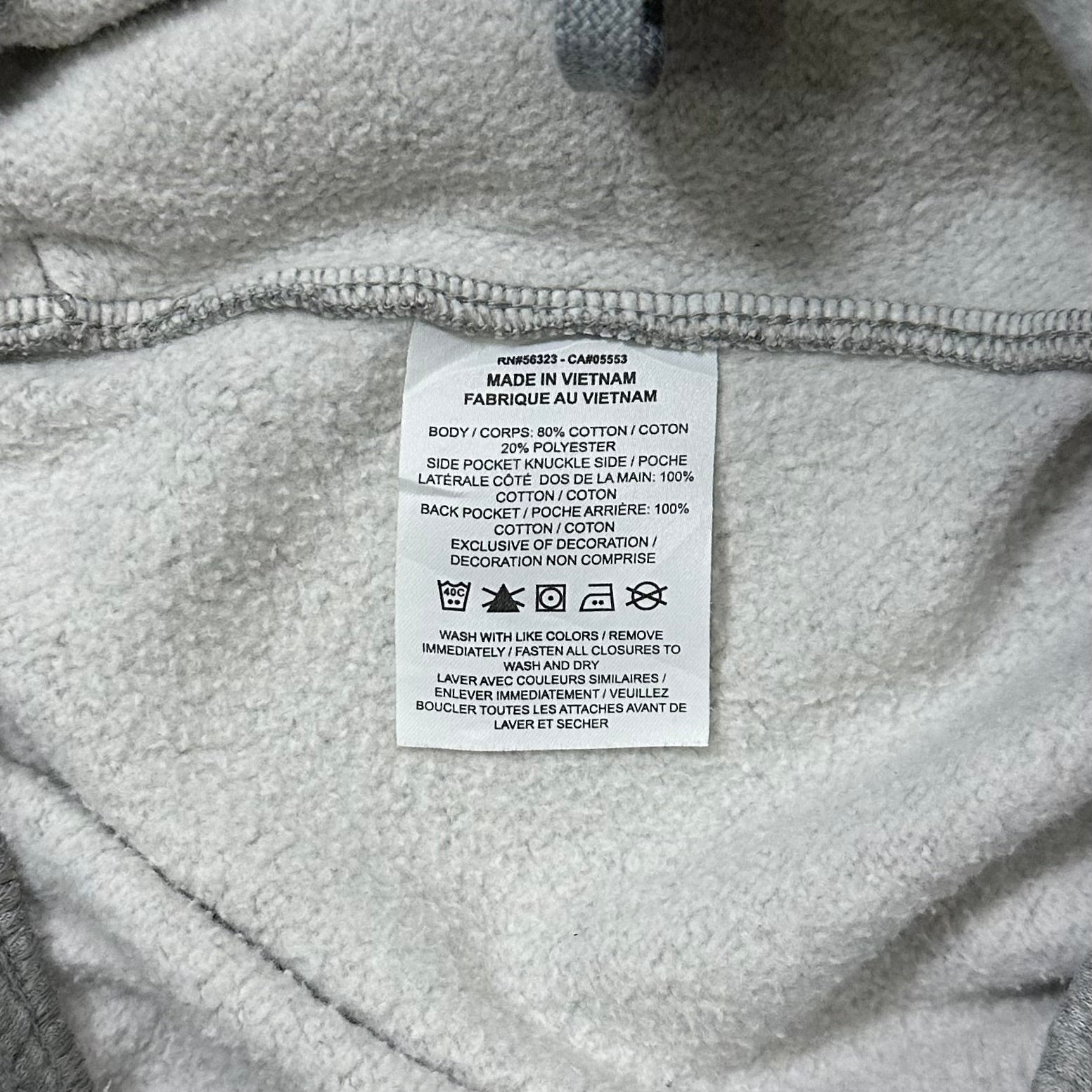 Nike Club Open-hem Fleece Sweatpants Embroidered Logo in Gray Heather (Size 28-34) - SOLD