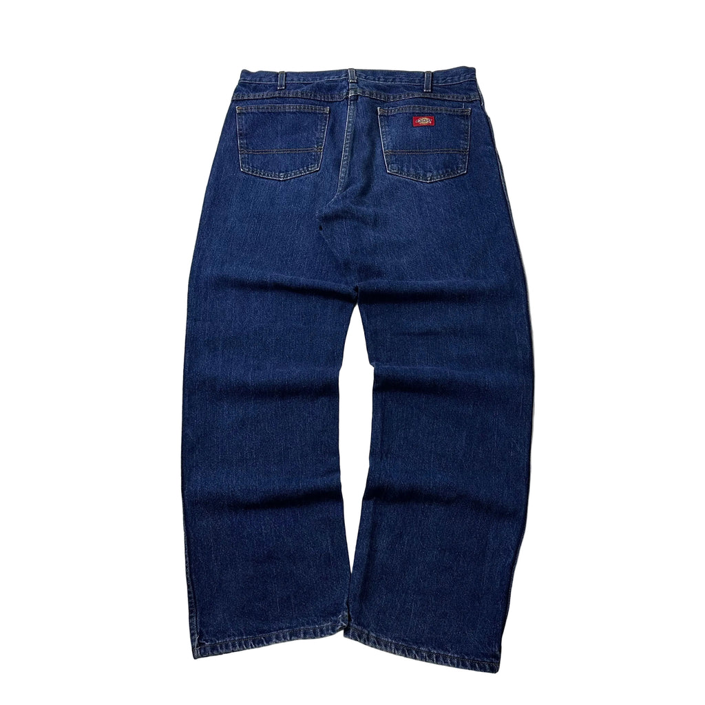 DICKIES Relaxed Fit Dark Wash Denim Pants (Size 36)