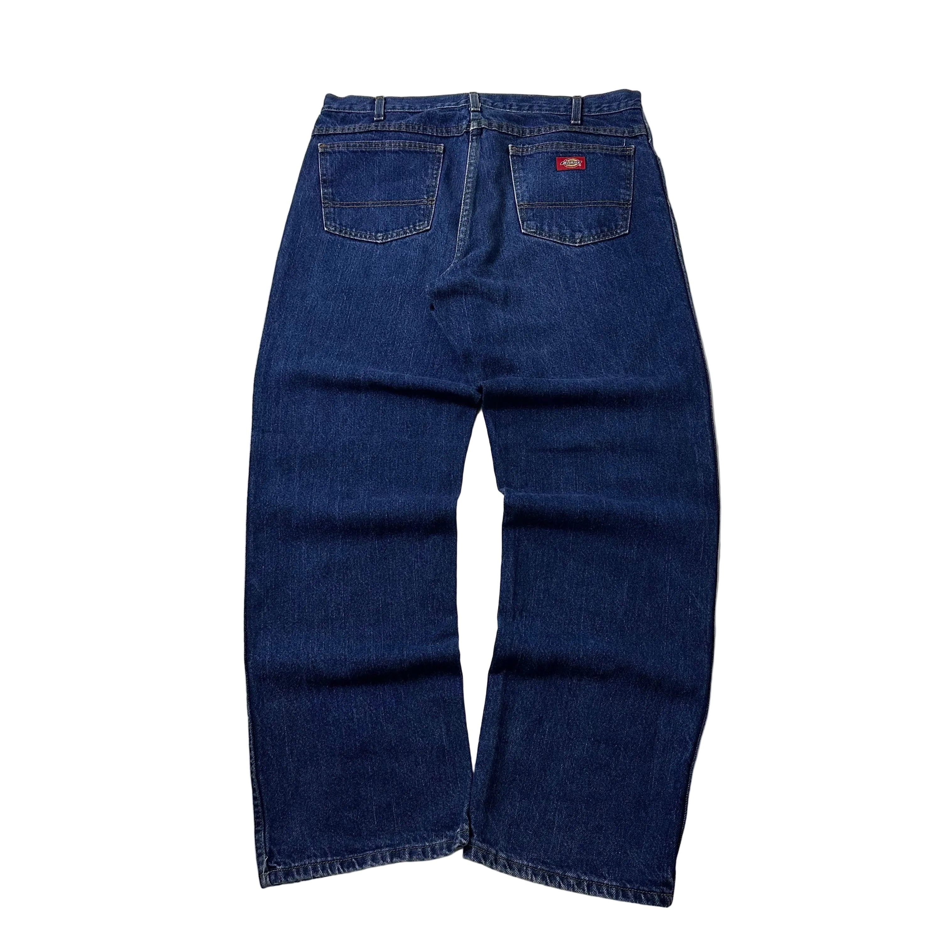DICKIES Relaxed Fit Dark Wash Denim Pants (Size 36)