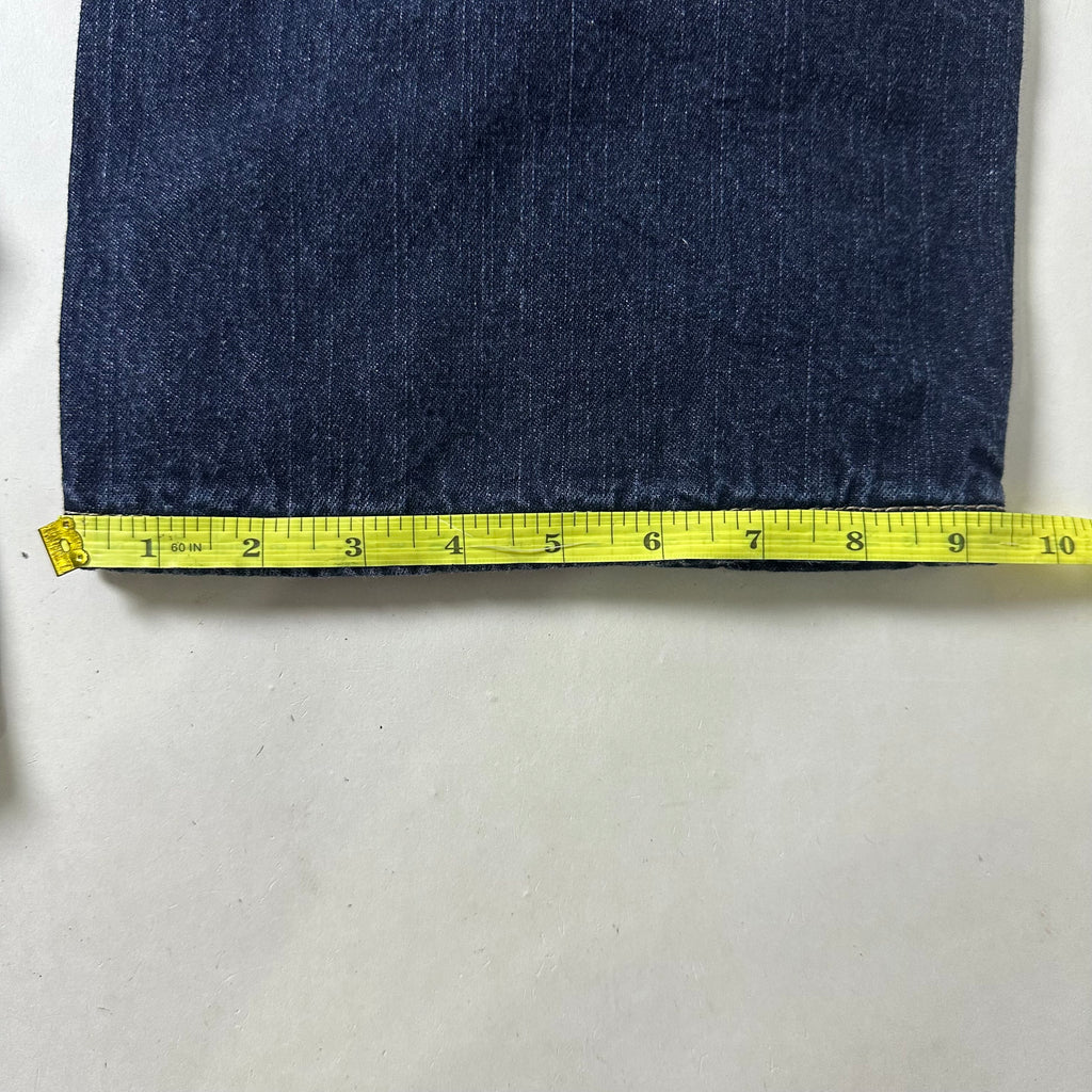Faded Glory Carpenter Pants Fleece-lined in Dark Indigo (Size 32)