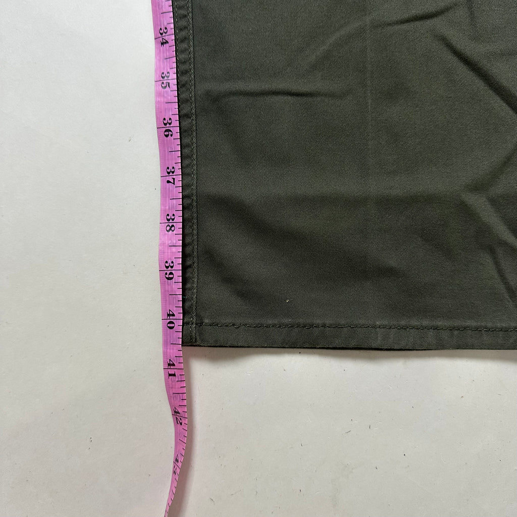 LEE Regular Straight Cargo Pants in Olive Green (Size 33-34)
