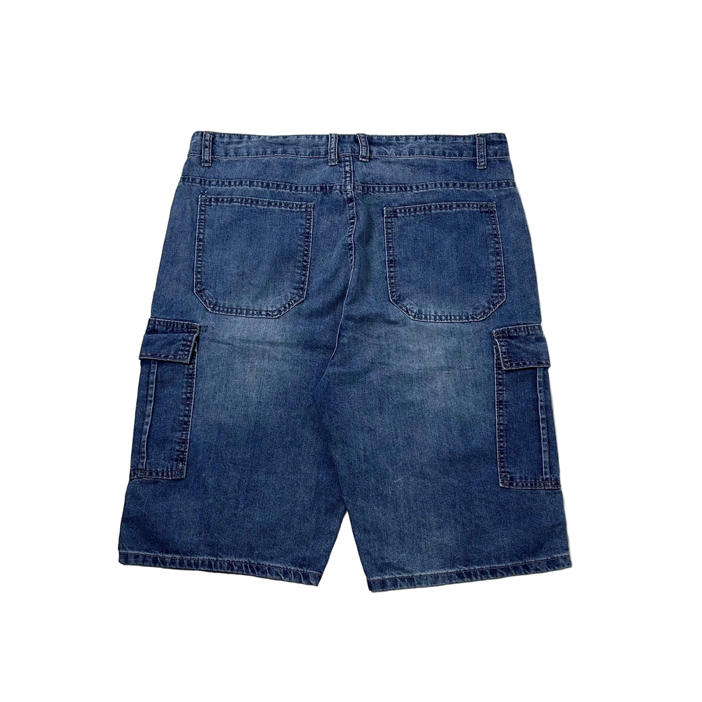 Random Denim Cargo Jorts Size (34-36) - SOLD