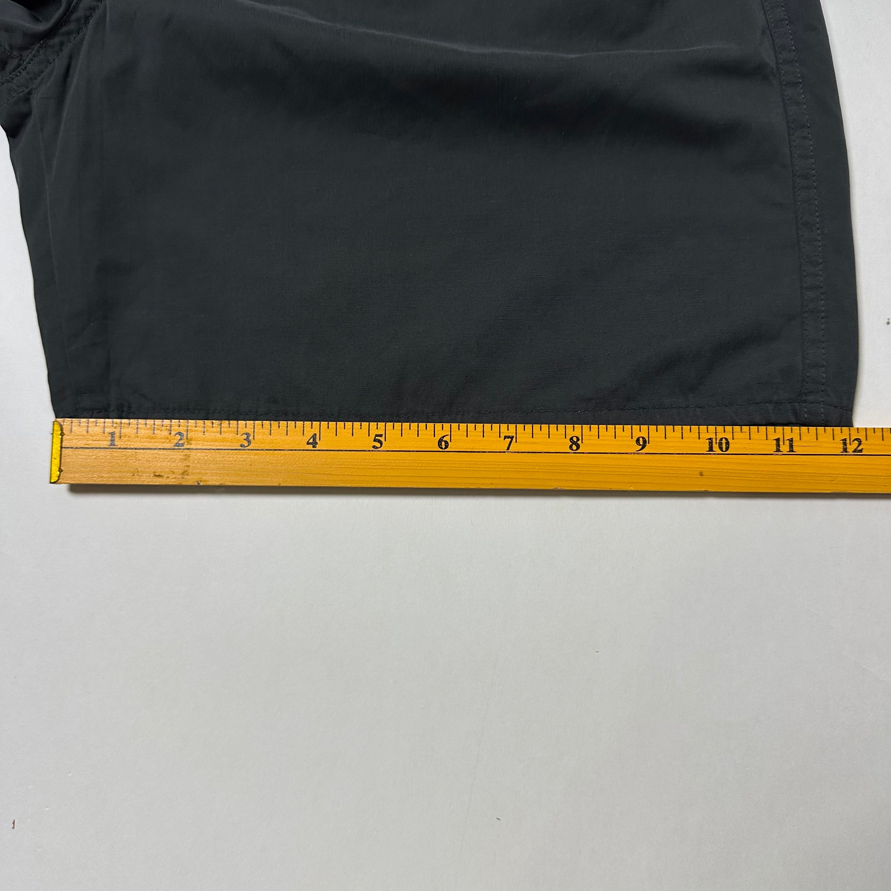 Exclusive NIKE x EDIFICE Water Repellant Board Shorts in Gray (Size Medium 30-32)