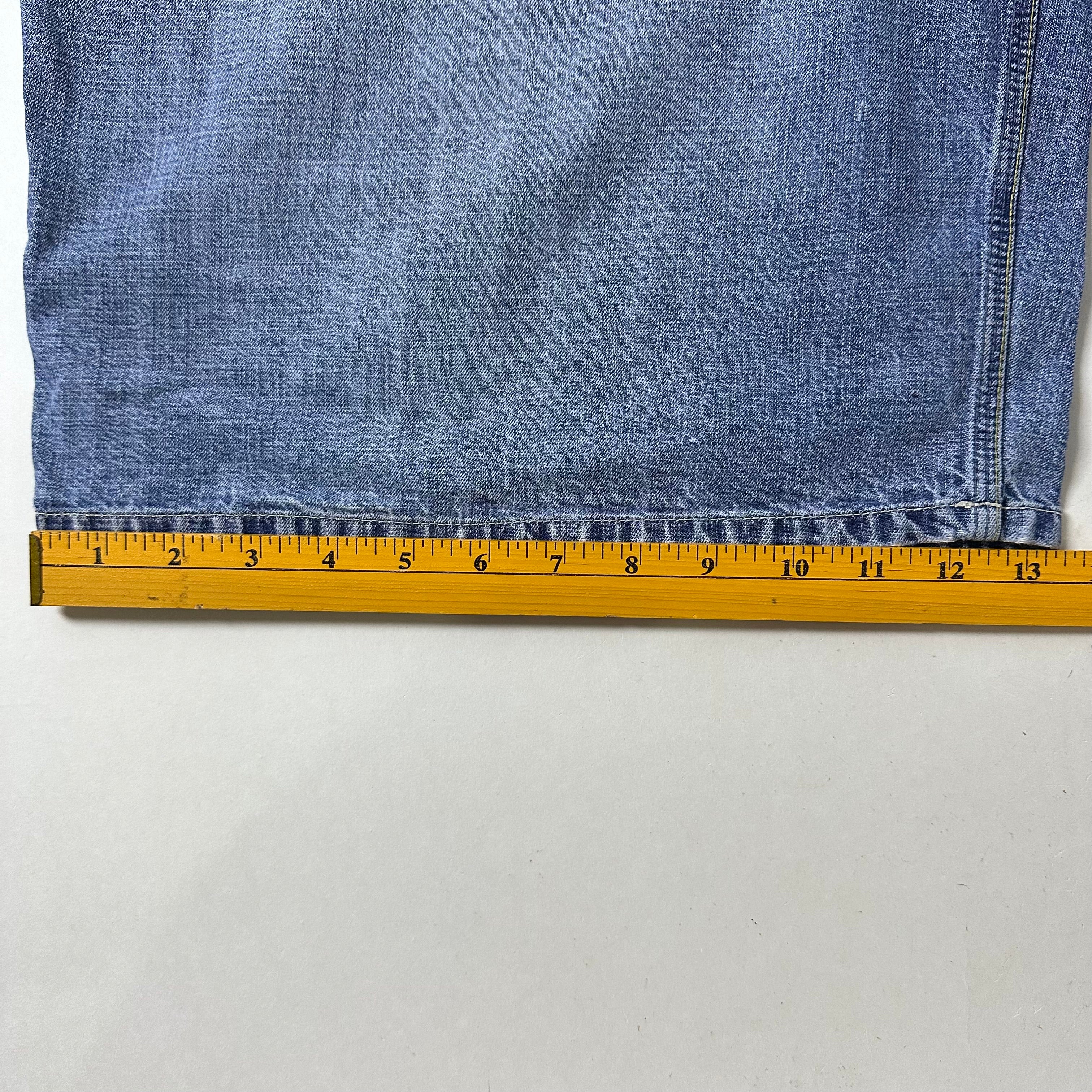 Lucky Brand Carpenter Jorts in Blue Denim Wash (Size 36)