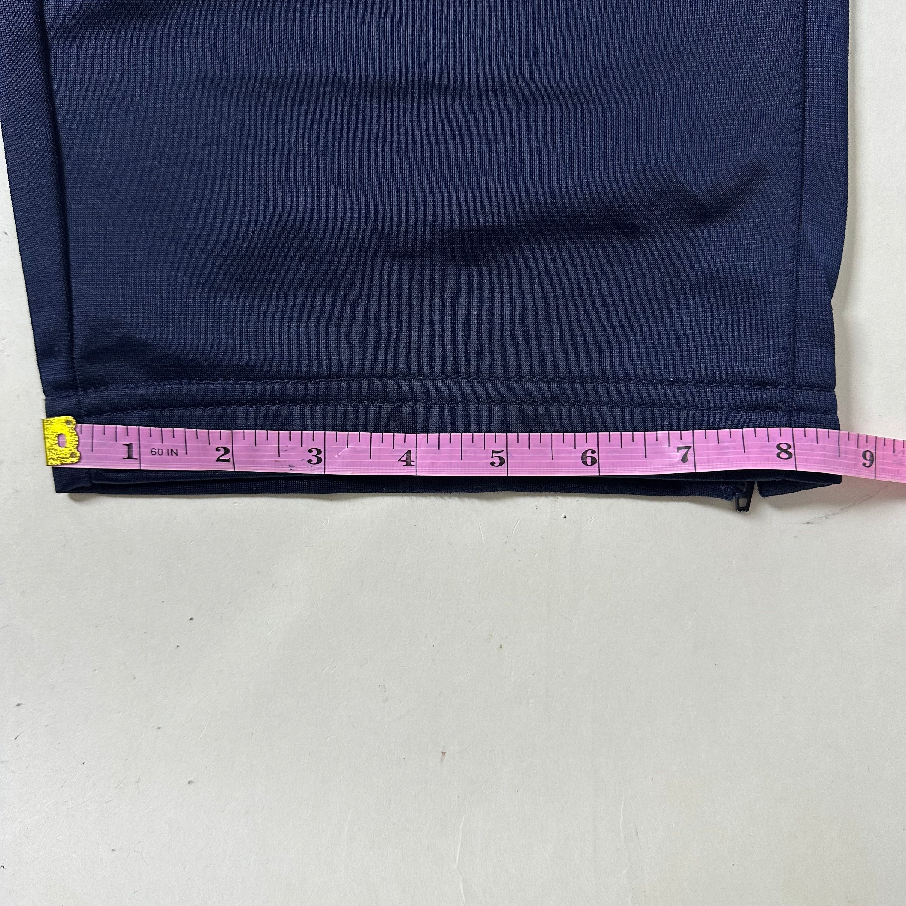 STARTER Embroidery Logo Track Pants in Navy Blue (Size 28-36)